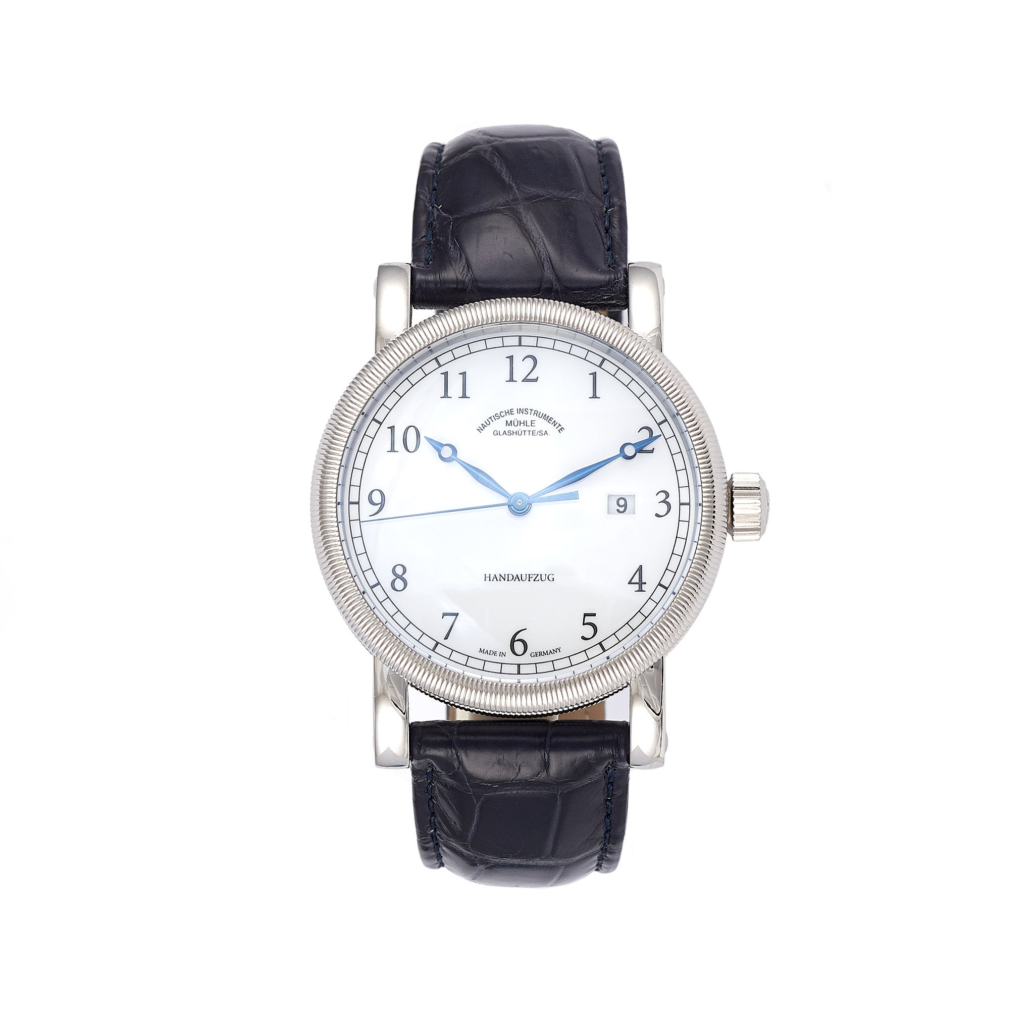 Mühle-Glashütte Teutonia III Handaufzug