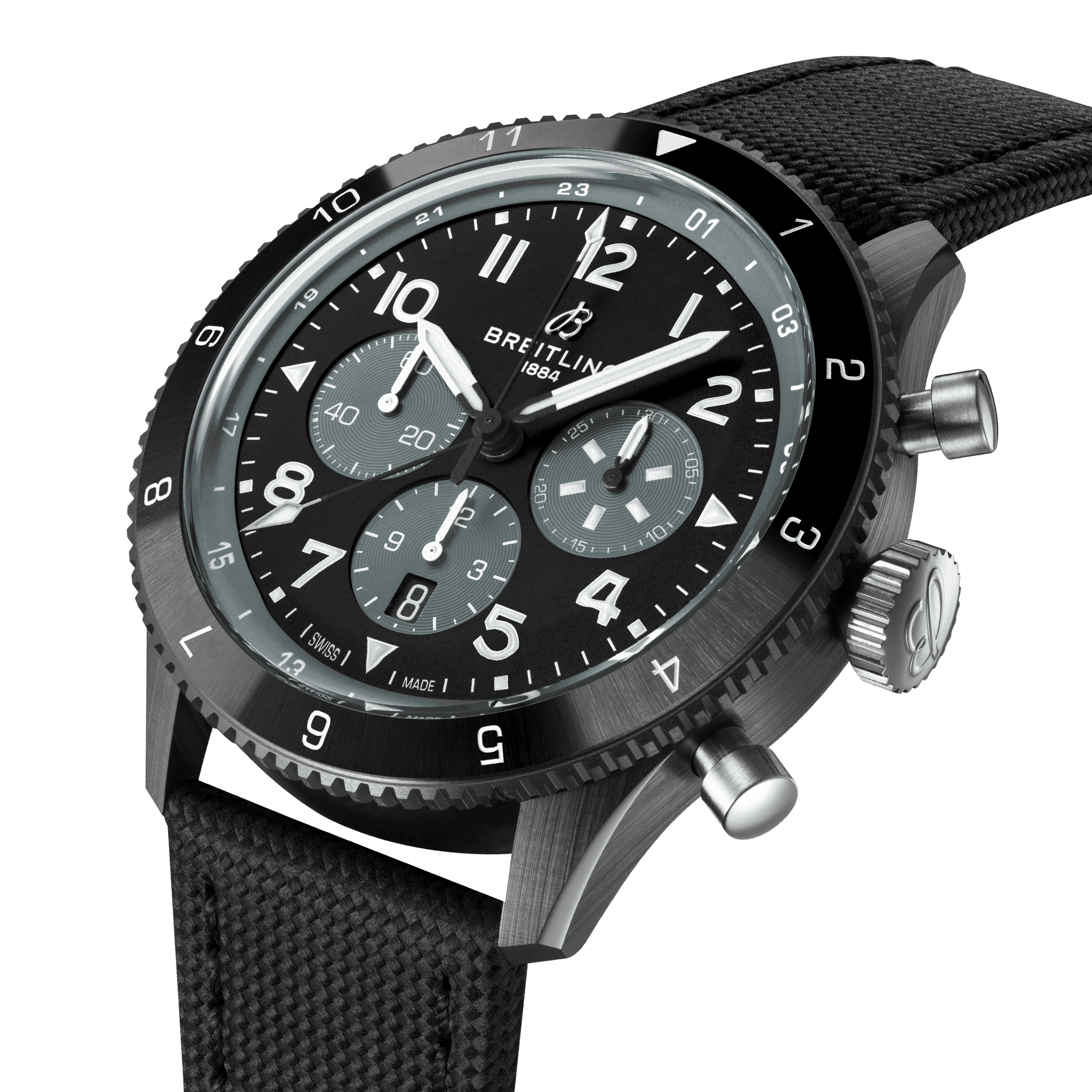 Breitling Super Avi B04 Chronograph Gmt 46 Mosquito Night Fighter