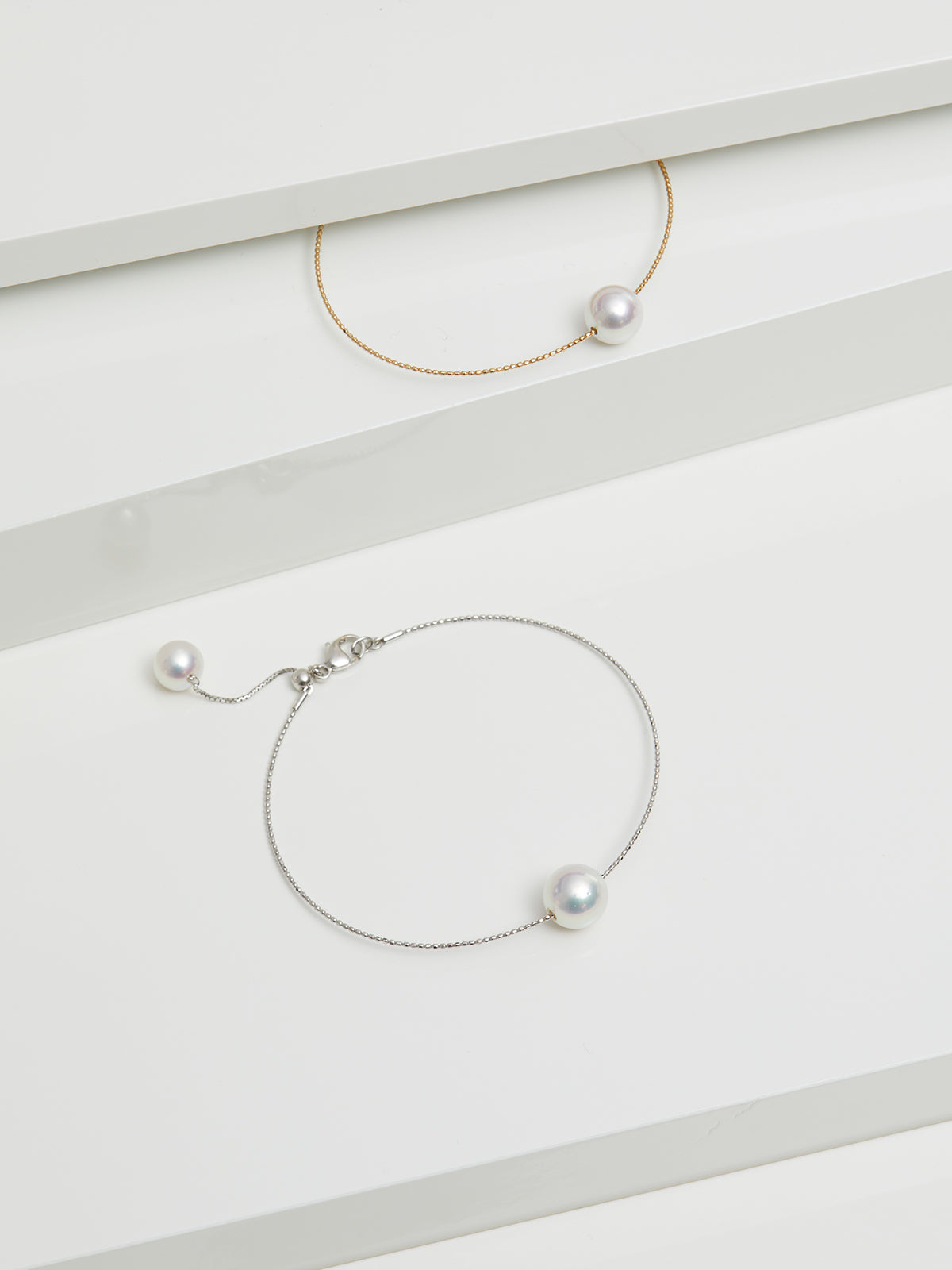 Náramok YANA NESPER zo žltého zlata s perlou Akoya