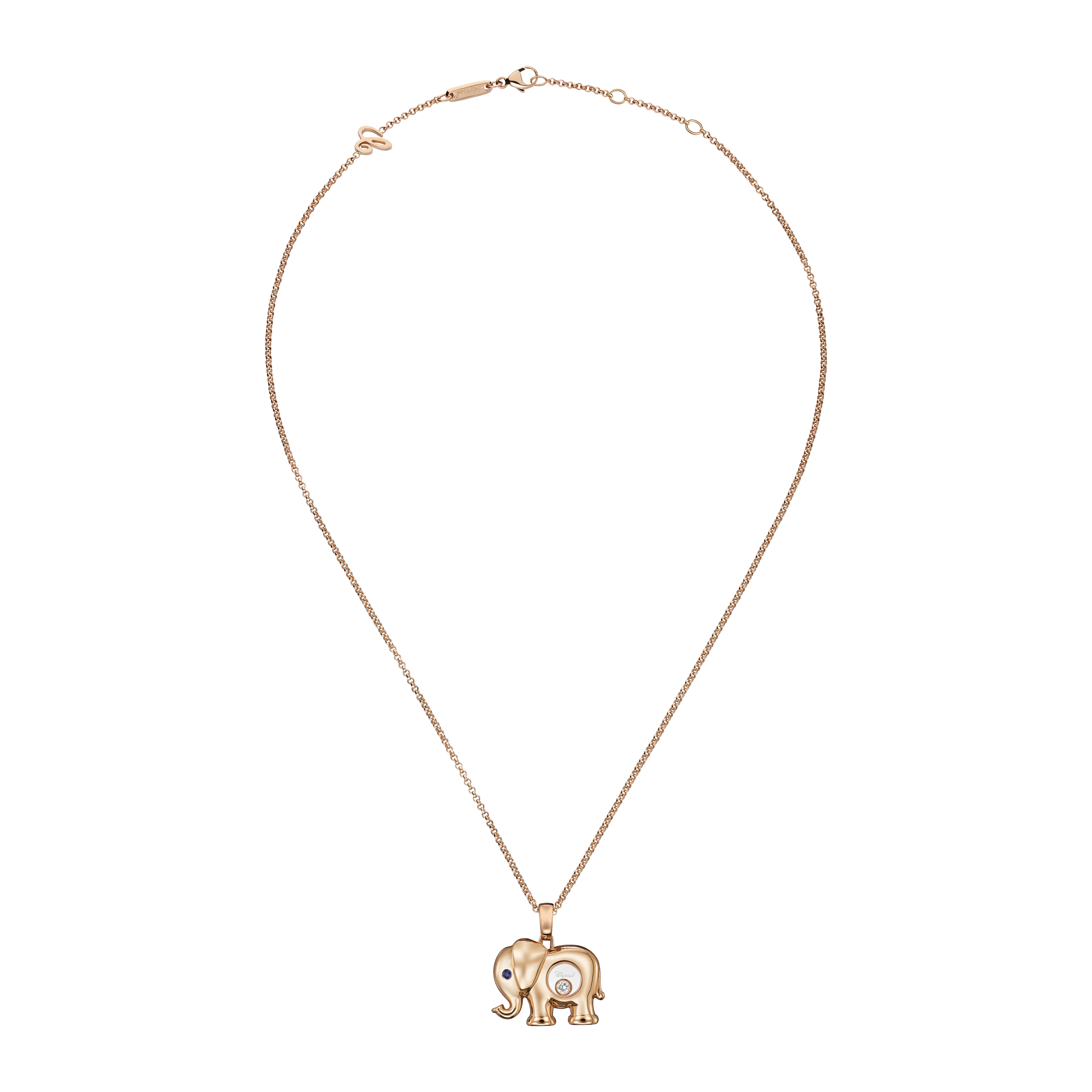 Náhrdelník Chopard Happy Diamonds Elephant