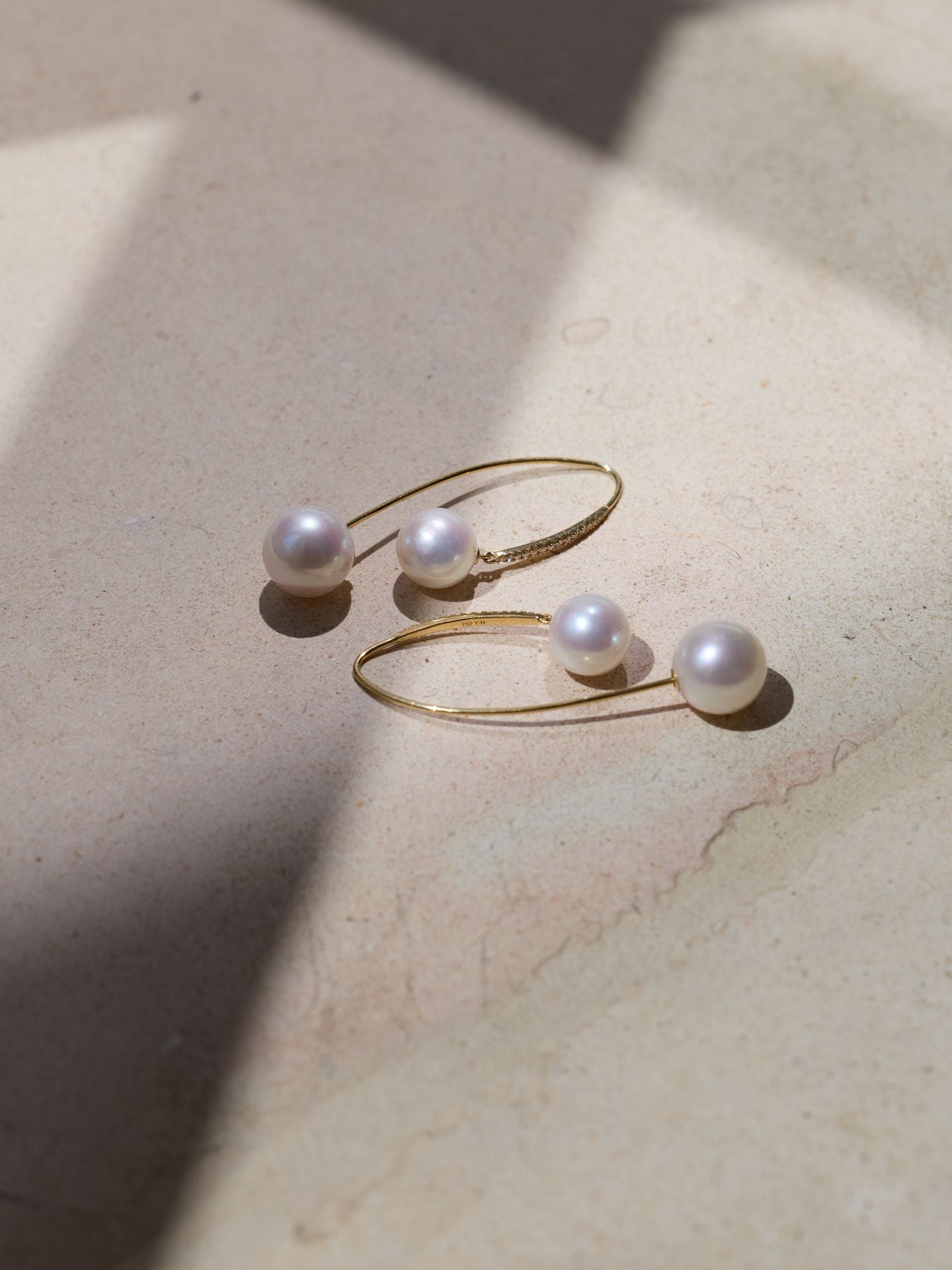 Nášunice YANA NESPER s perlami a diamantmi