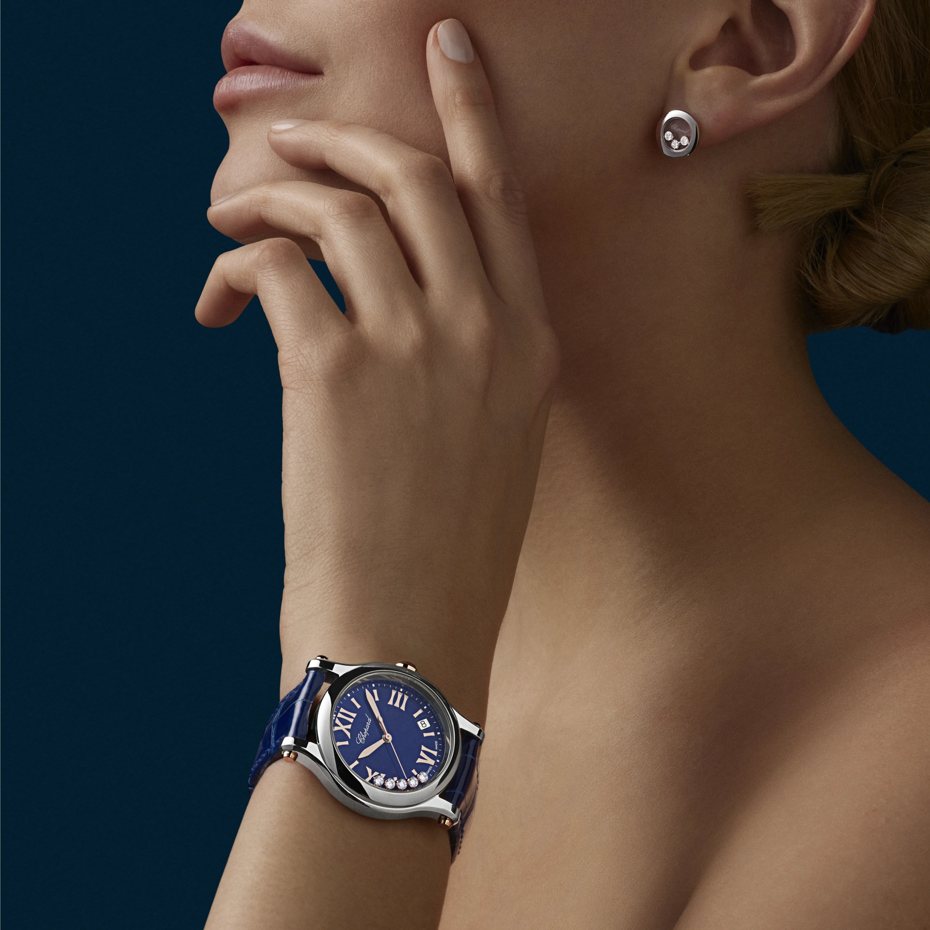 Náušnice Chopard Happy Diamonds Icon