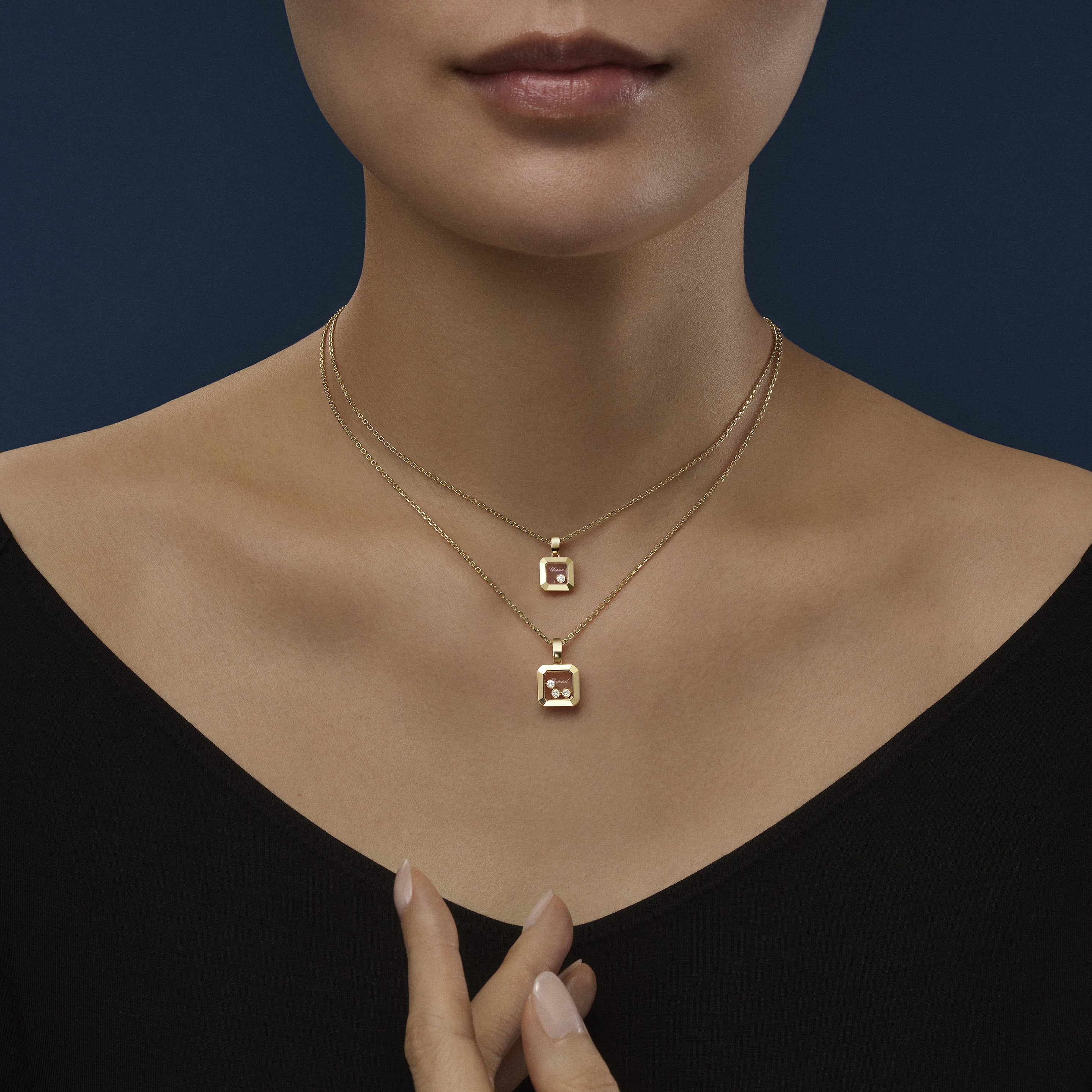 Náhrdelník Chopard Happy Diamonds Icons