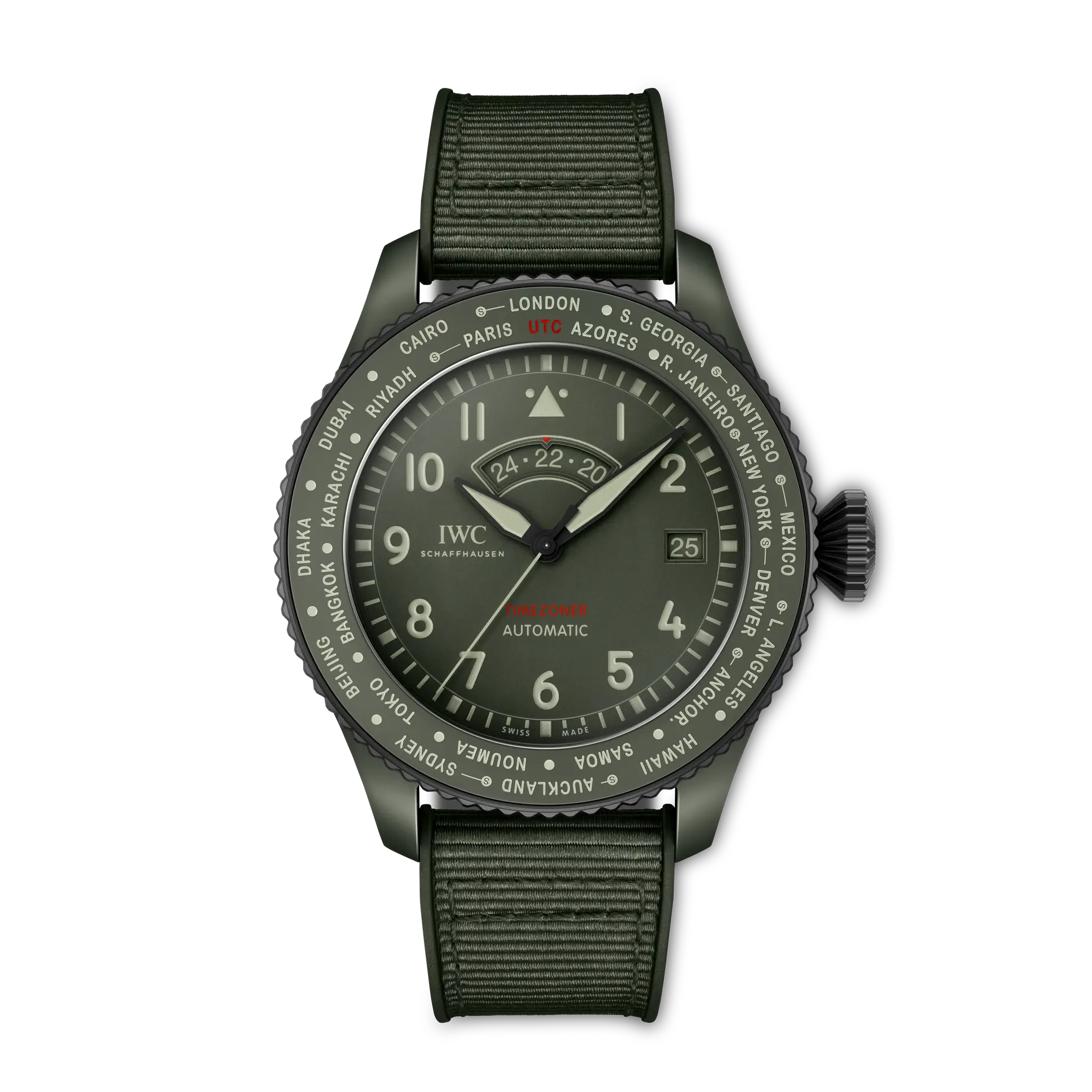 IWC Pilot’s Watch Timezoner TOP GUN Woodland