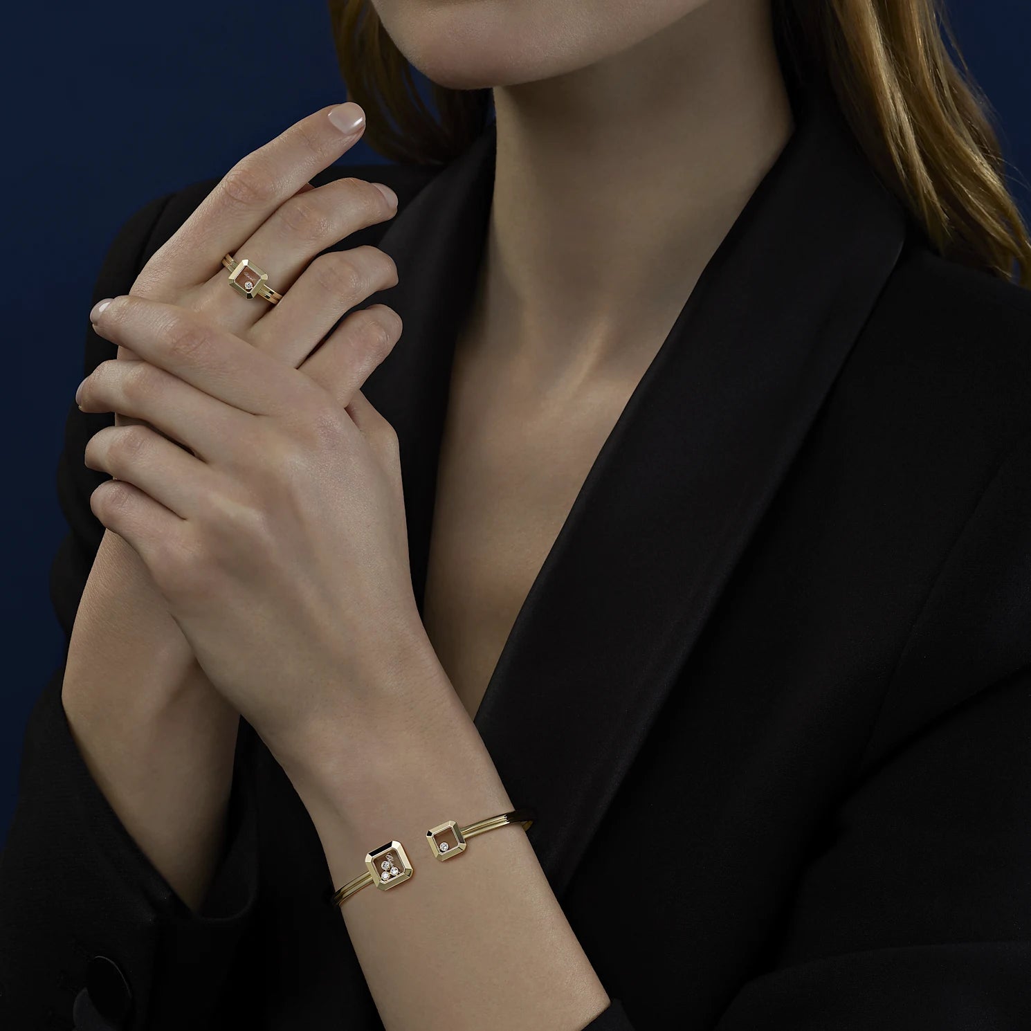 Prsteň Chopard Happy Diamonds Icons