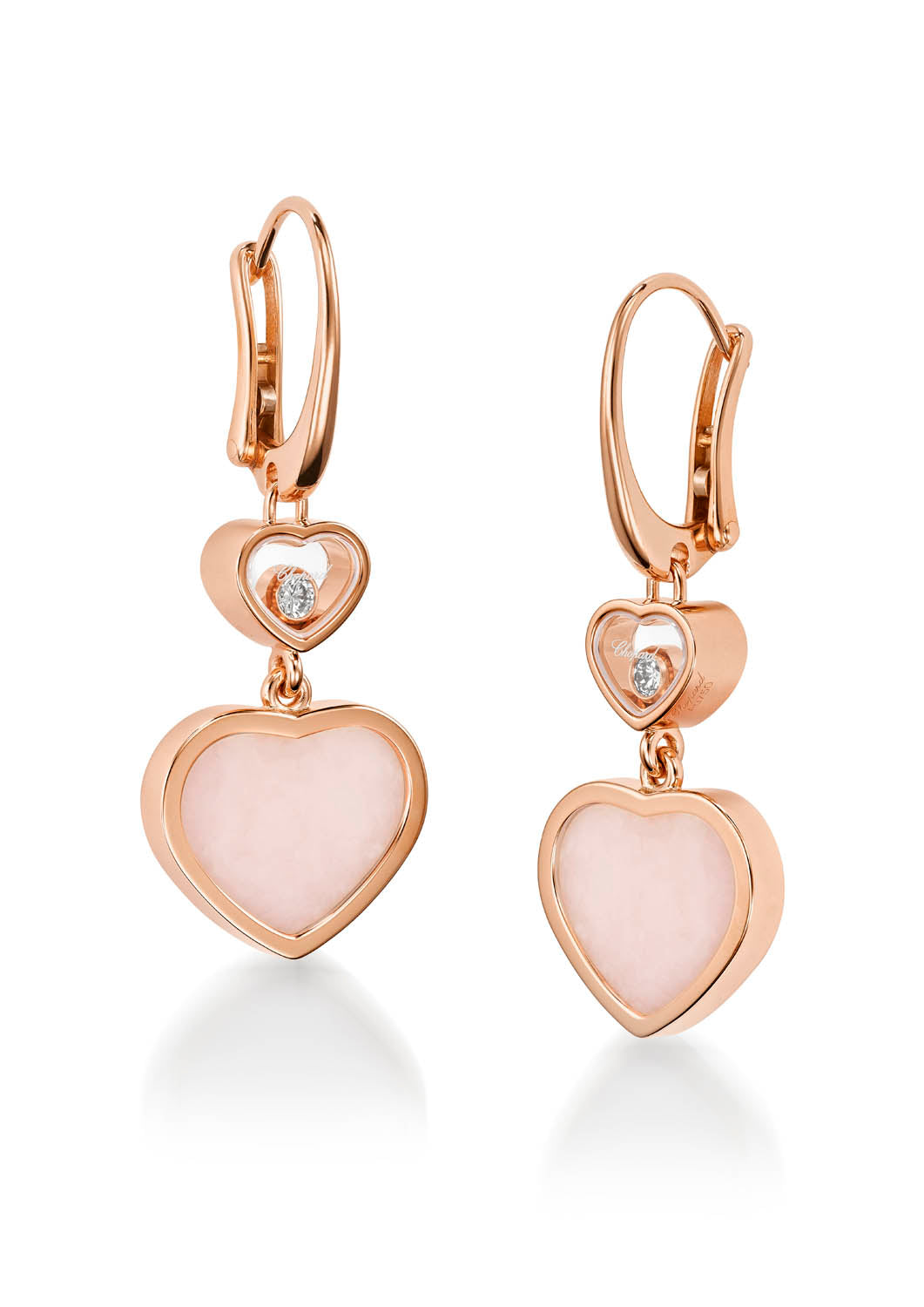 Náušnice Chopard Happy Hearts