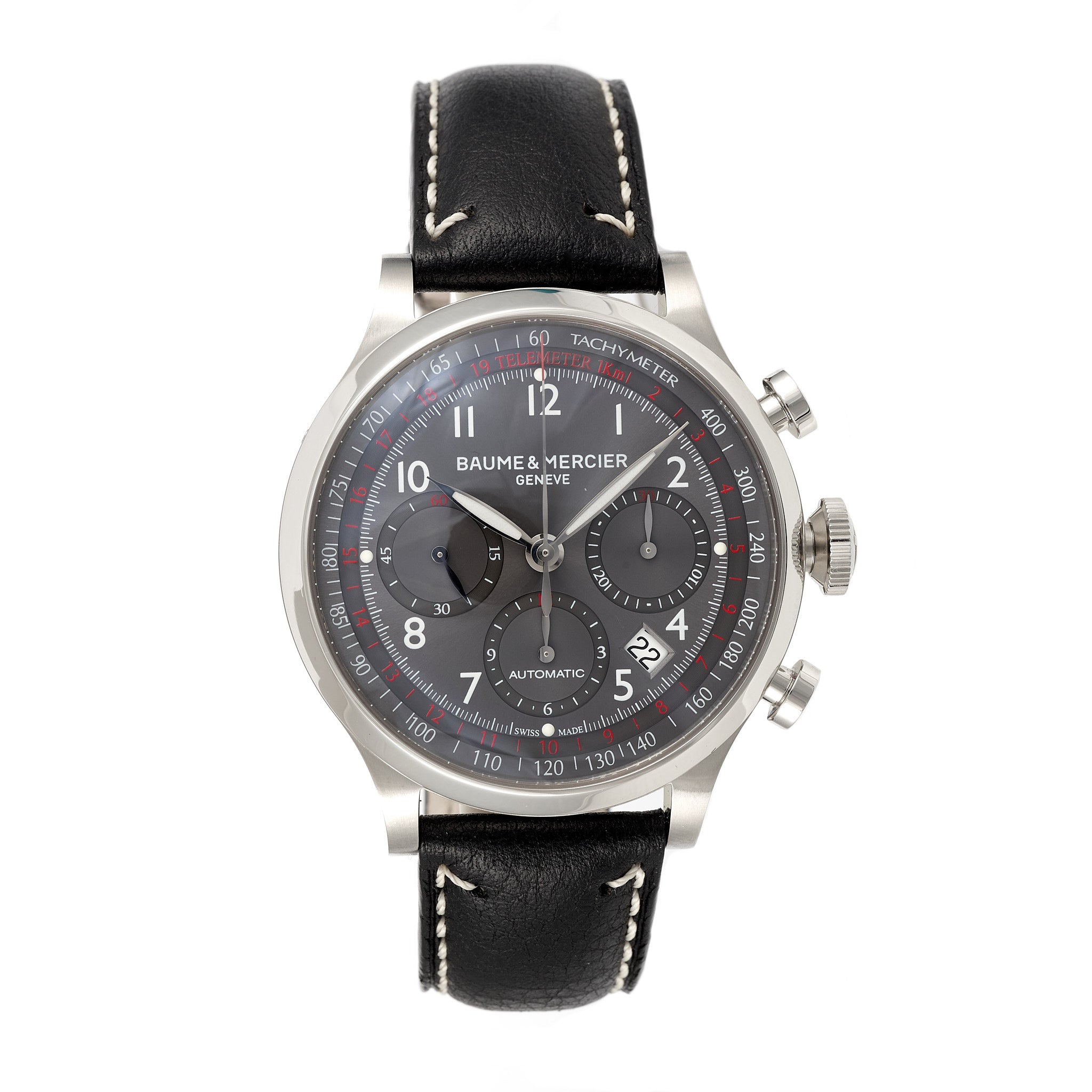 Baume & Mercier Capeland Black Dial 42mm Automatic