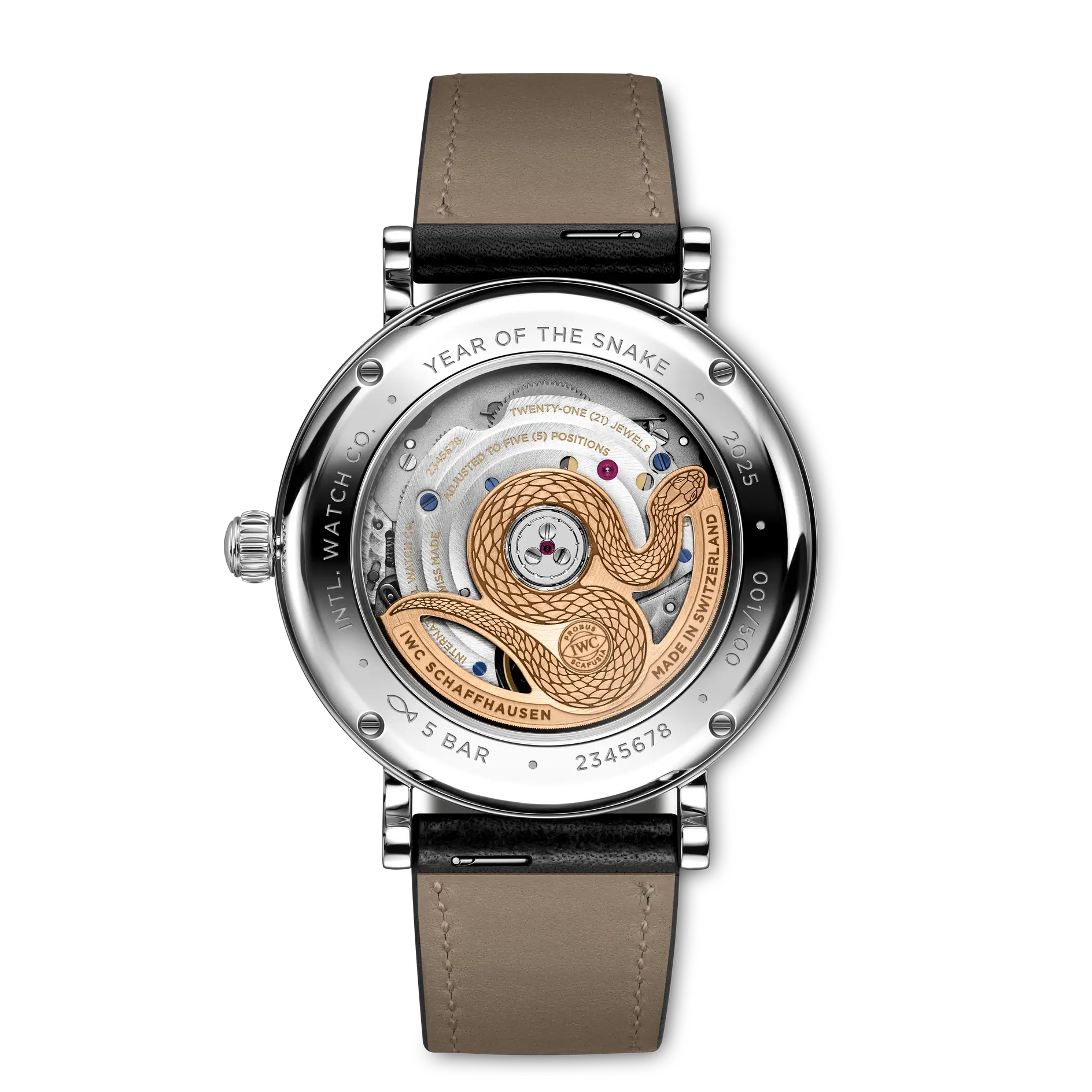 IWC Portofino Automatic Moon Phase 37 Year of the Snake