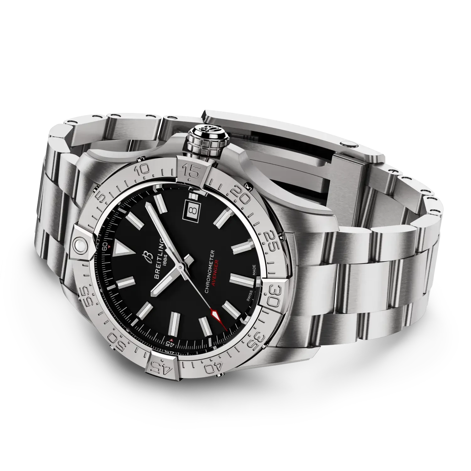 Breitling Avenger Automatic 42 A17328101B1A1 — bočný profil