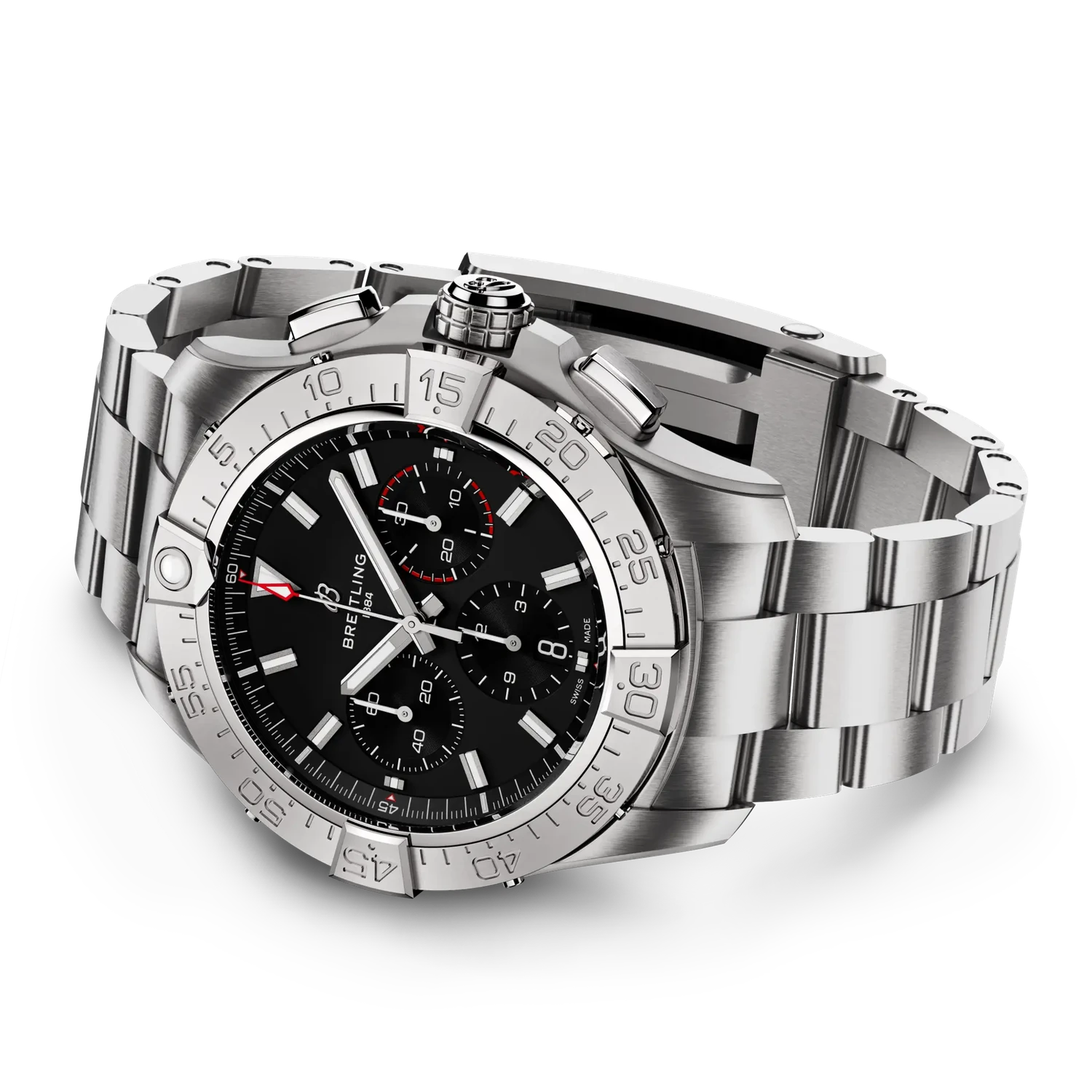 Breitling Avenger B01 Chronograph 44 AB0147101B1A1 — bočný profil