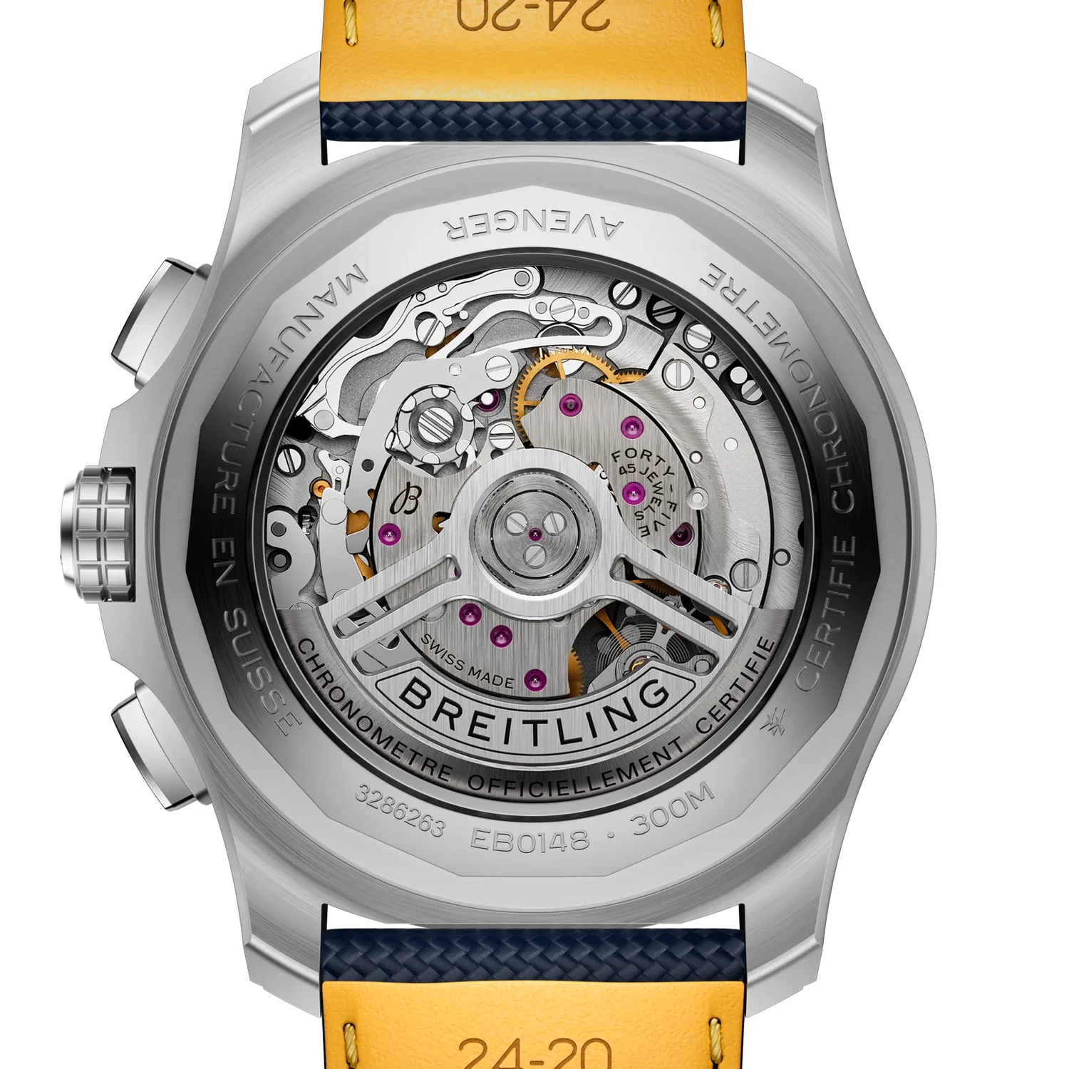 Breitling Super Avenger B01 Chronograph 46 EB0148101C1X1 — zadná strana