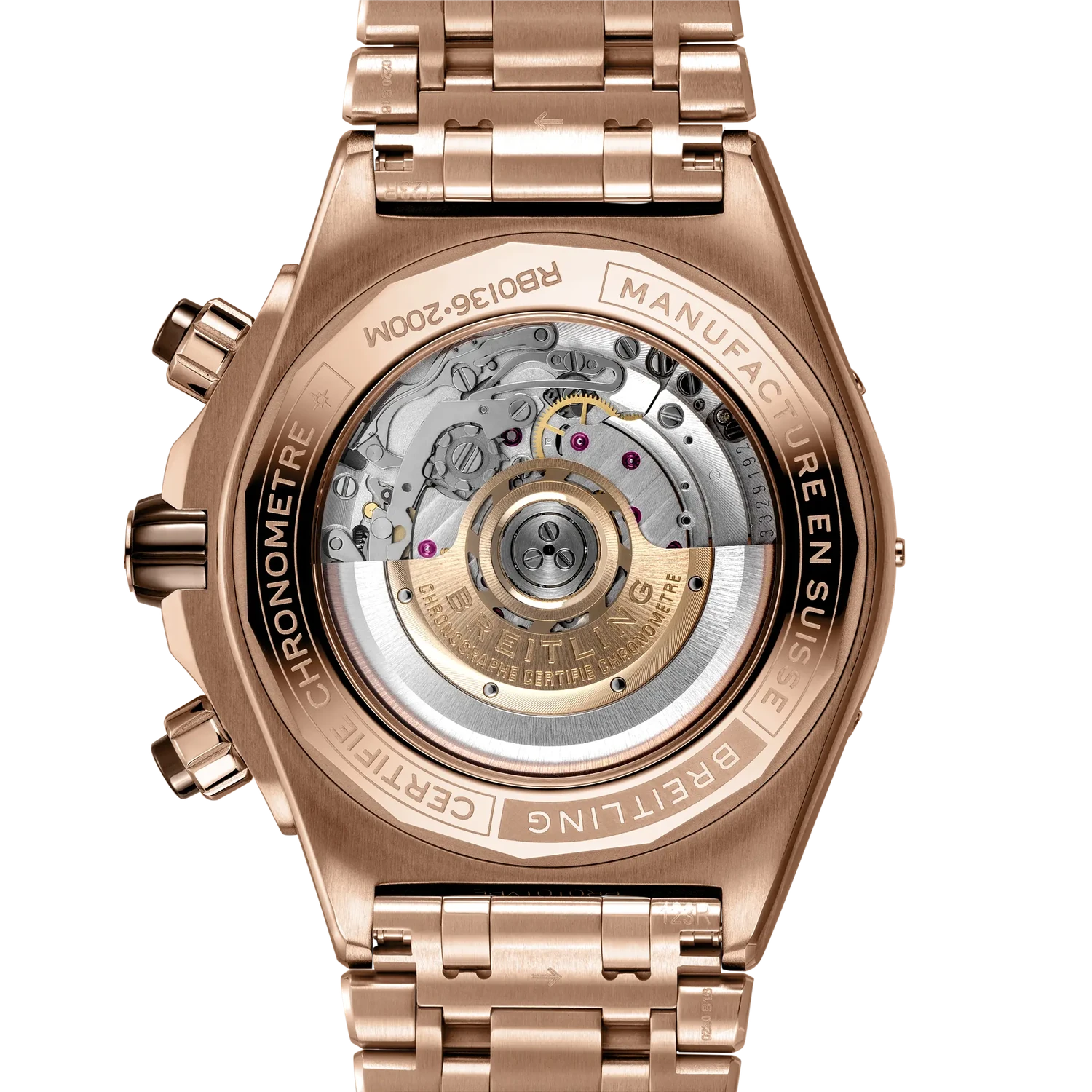 Breitling Super Chronomat B01 44 RB0136E31Q1R1 — zadná strana