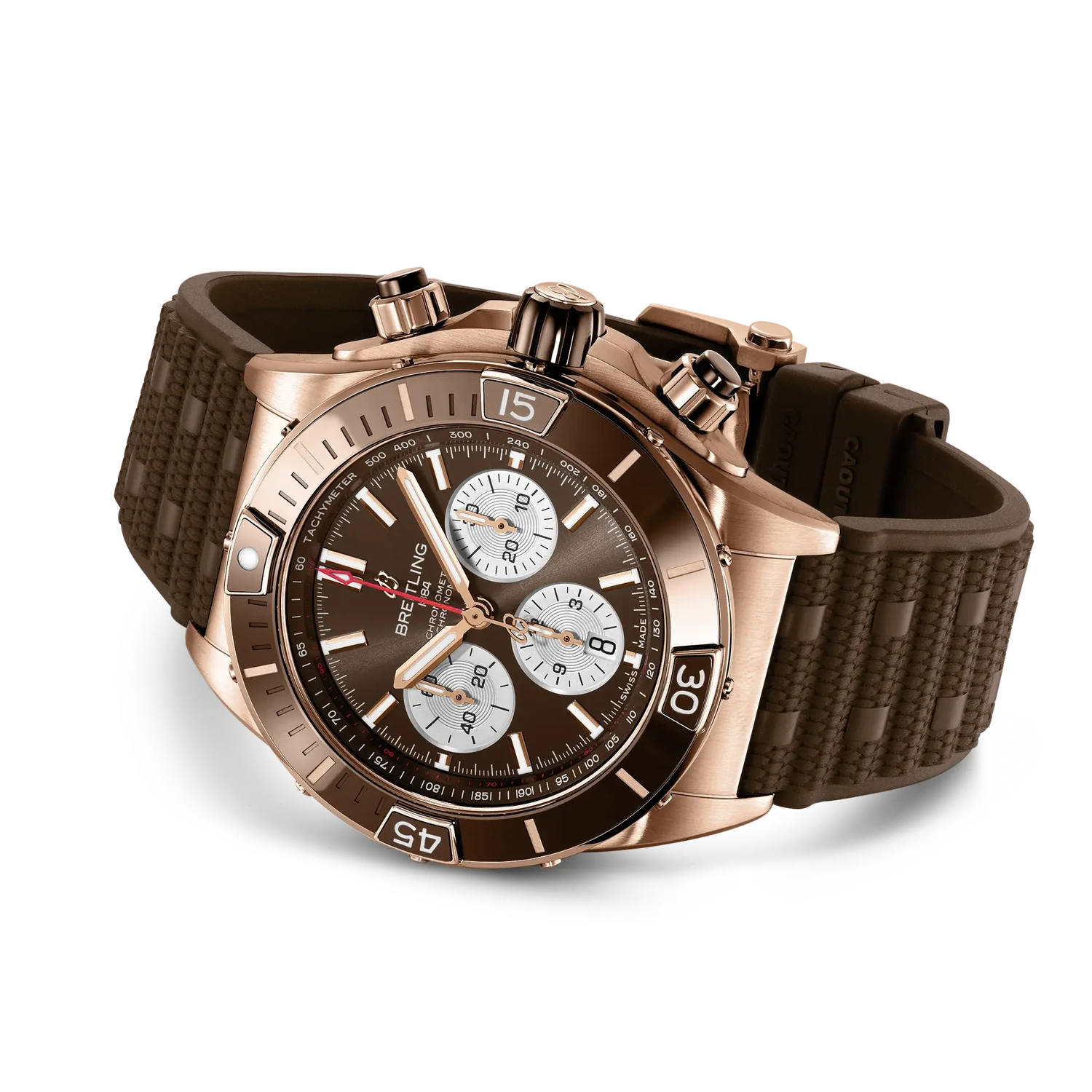 Breitling Super Chronomat B01 44 RB0136E31Q1S1 — bočný profil