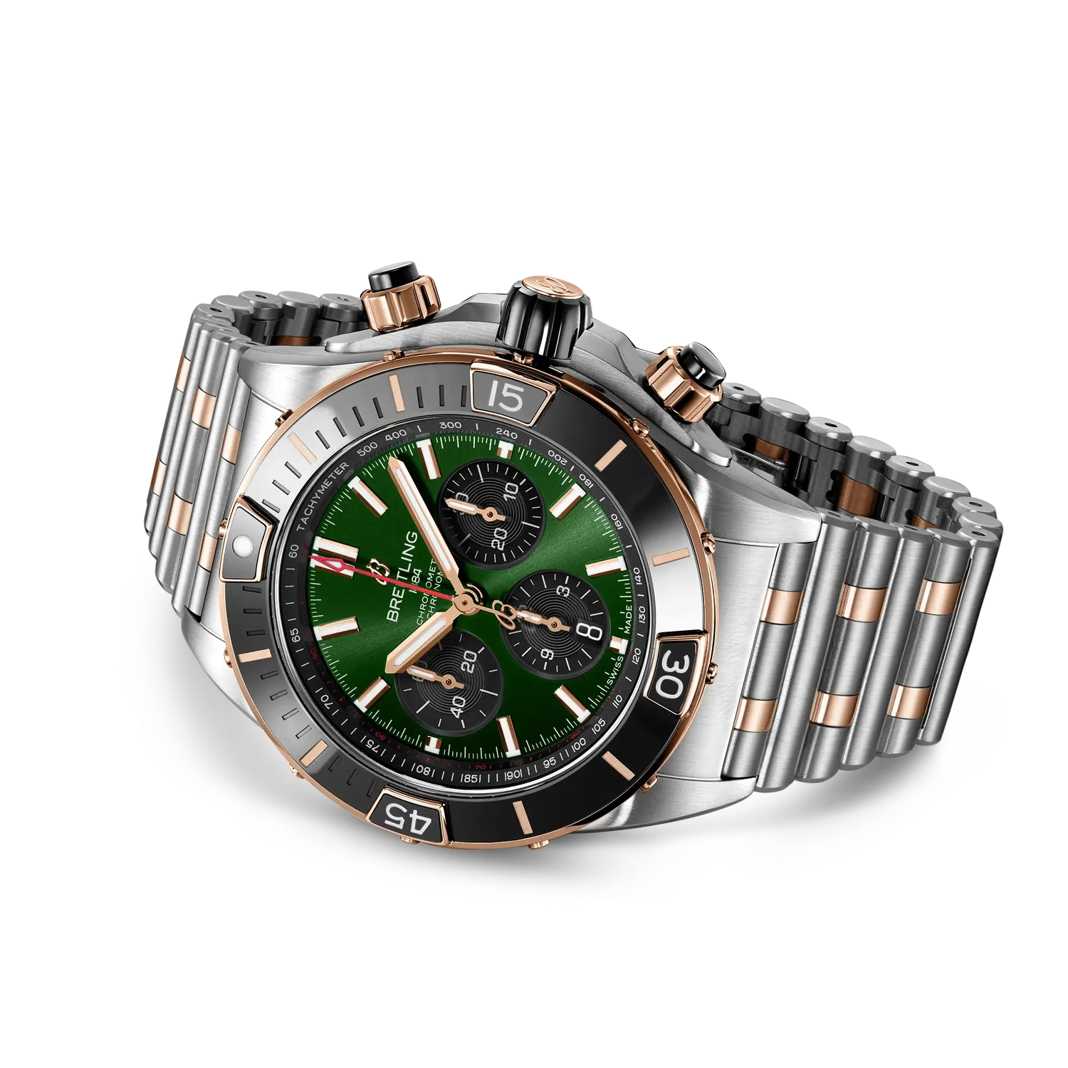 Breitling Super Chronomat B01 44 UB0136251L1U1 — bočný profil