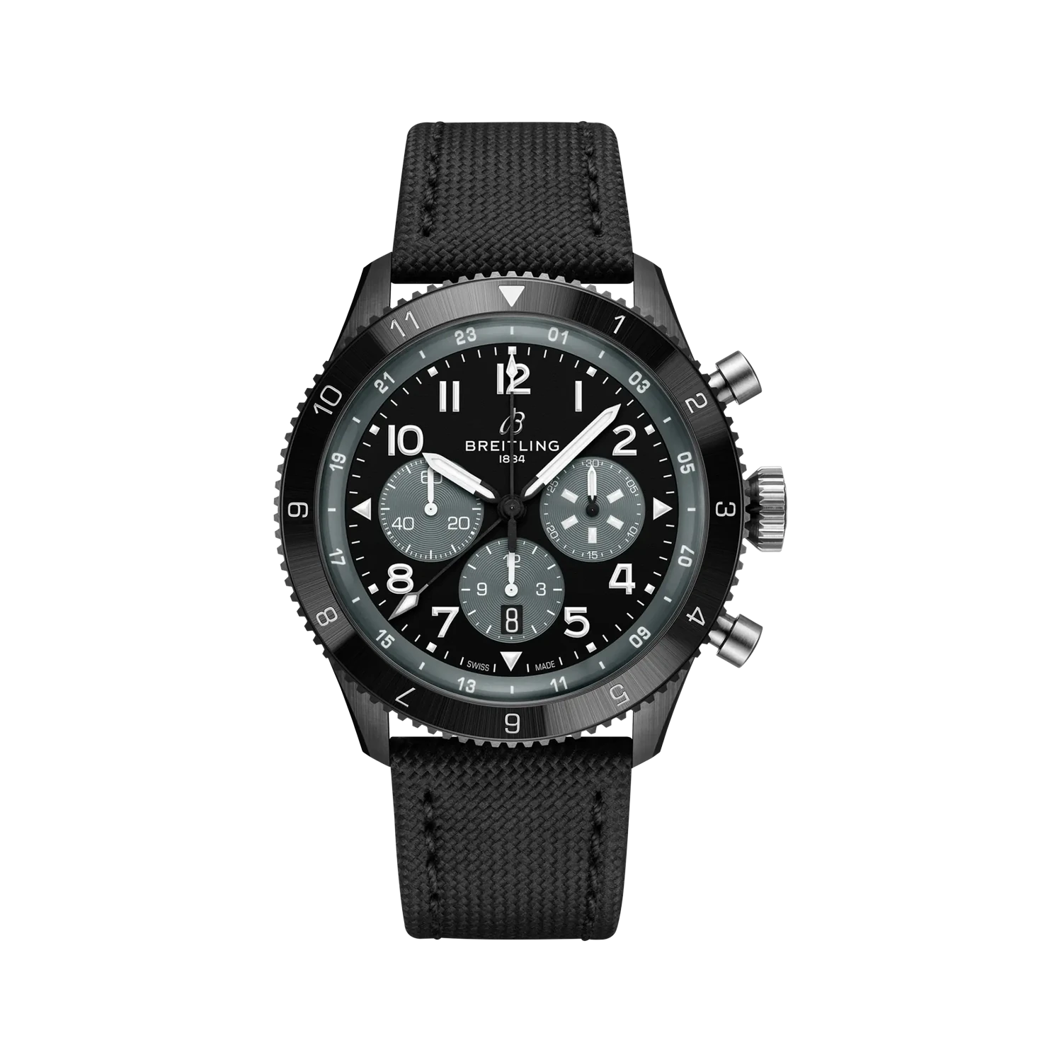 Breitling Super Avi B04 Chronograph GMT 46 Mosquito Night Fighter SB04451A1B1X1 — hlavný pohľad