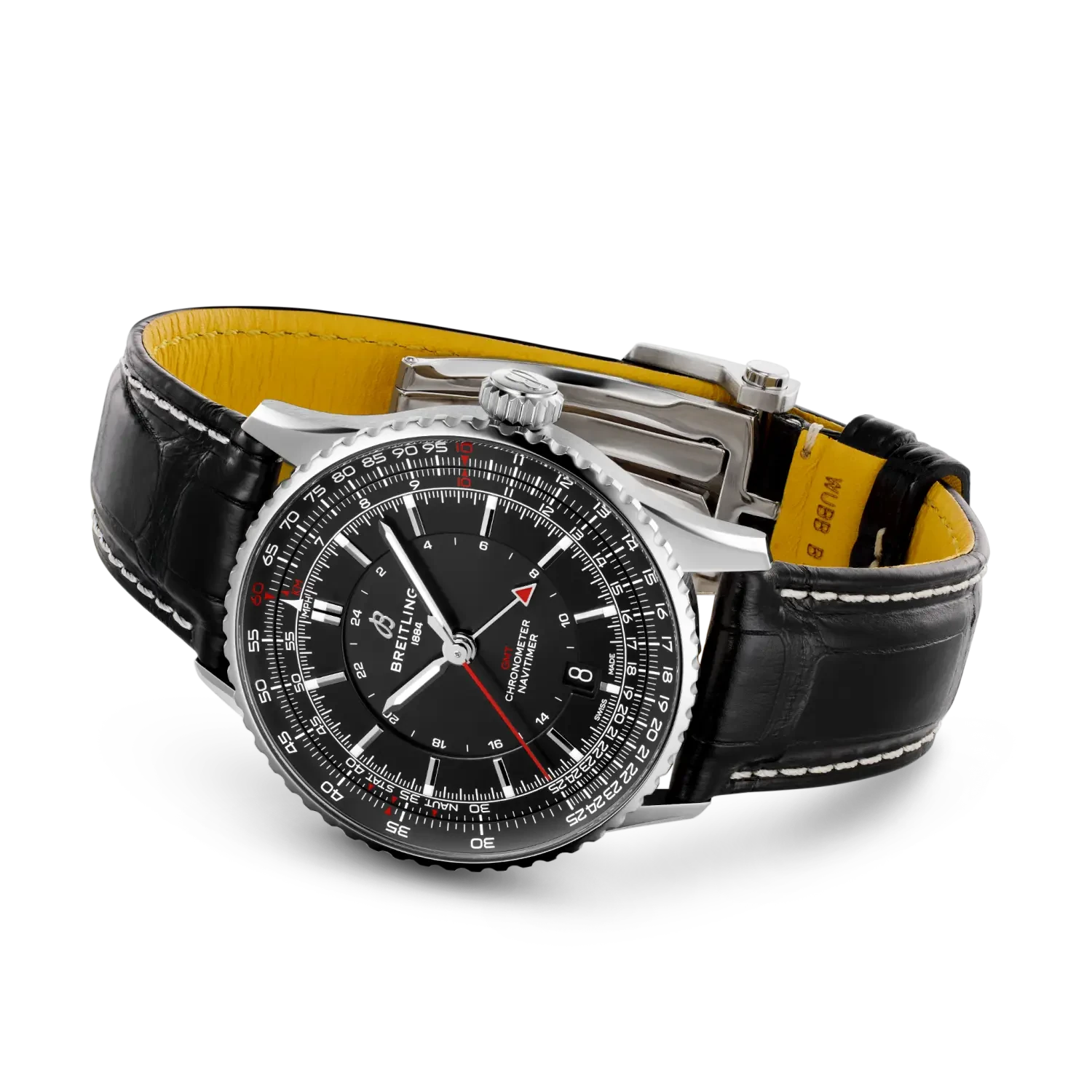 Breitling Navitimer Automatic Gmt 41 A32310251B1P1 — bočný profil