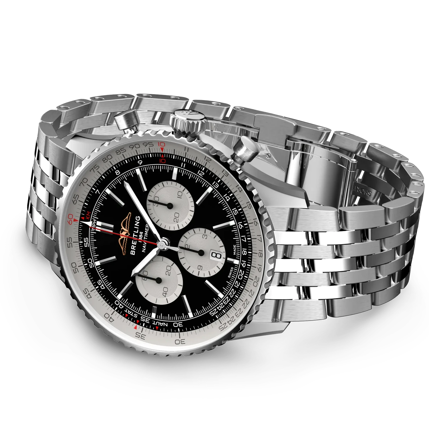 Breitling Navitimer B01 Chronograph 46 AB0137211B1A1 — bočný profil