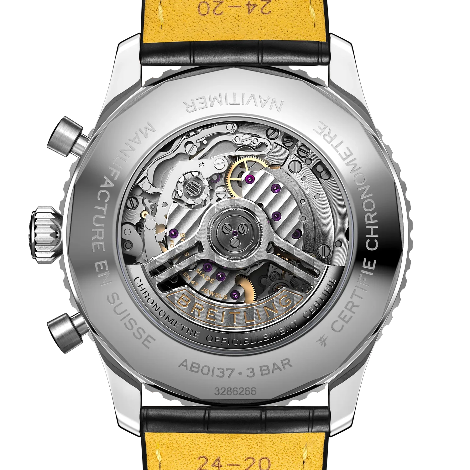 Breitling Navitimer B01 Chronograph AB0137211B1P1 — zadná strana