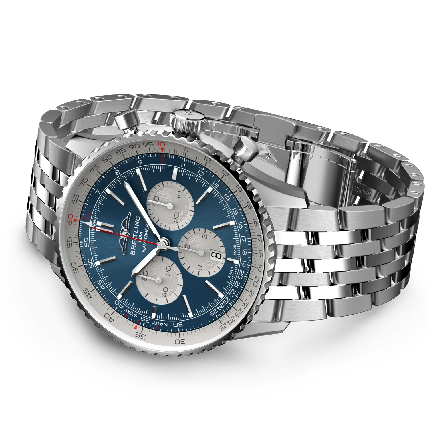 Breitling Navitimer B01 Chronograph 46 AB0137211C1A1 — bočný profil