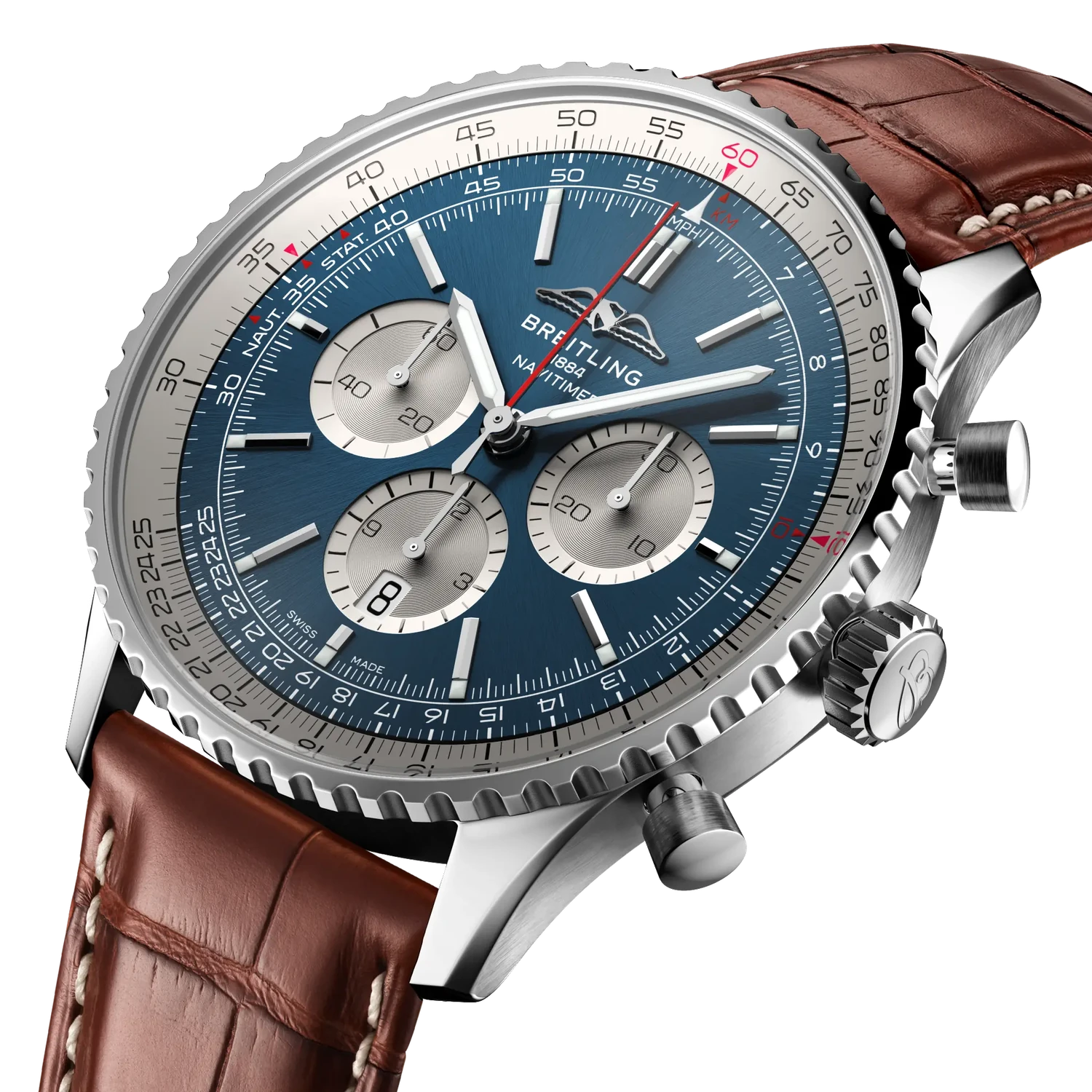 Breitling Navitimer B01 Chronograph 46 AB0137211C1P1 — 3/4 pohľad