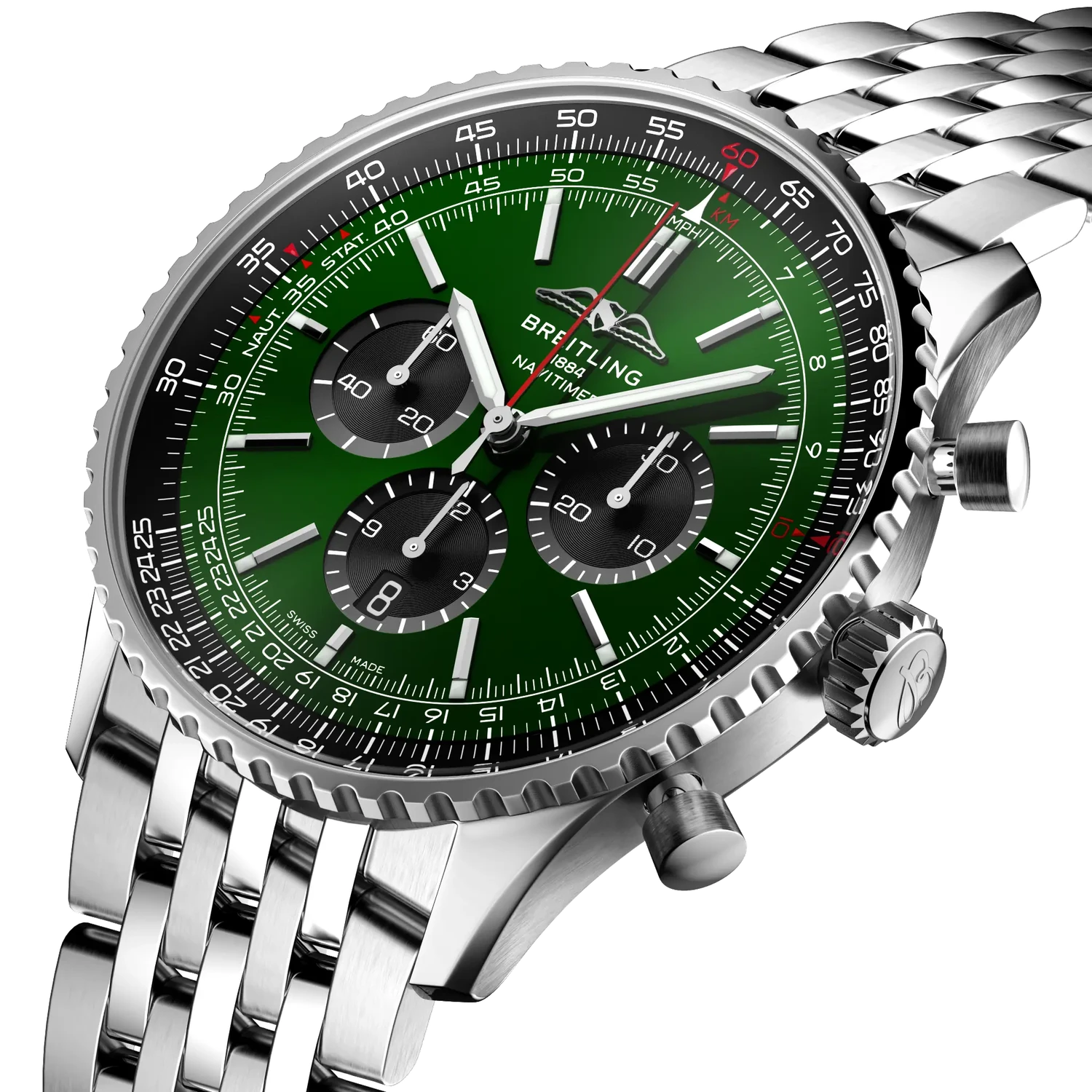 Breitling Navitimer B01 Chronograph 46 AB0137241L1A1 — 3/4 pohľad