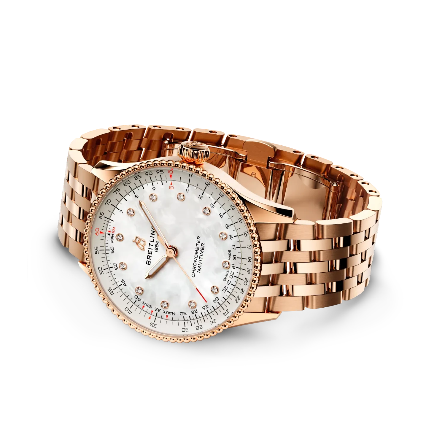 Breitling Navitimer Automatic 36 R17327211A1R1 — bočný profil