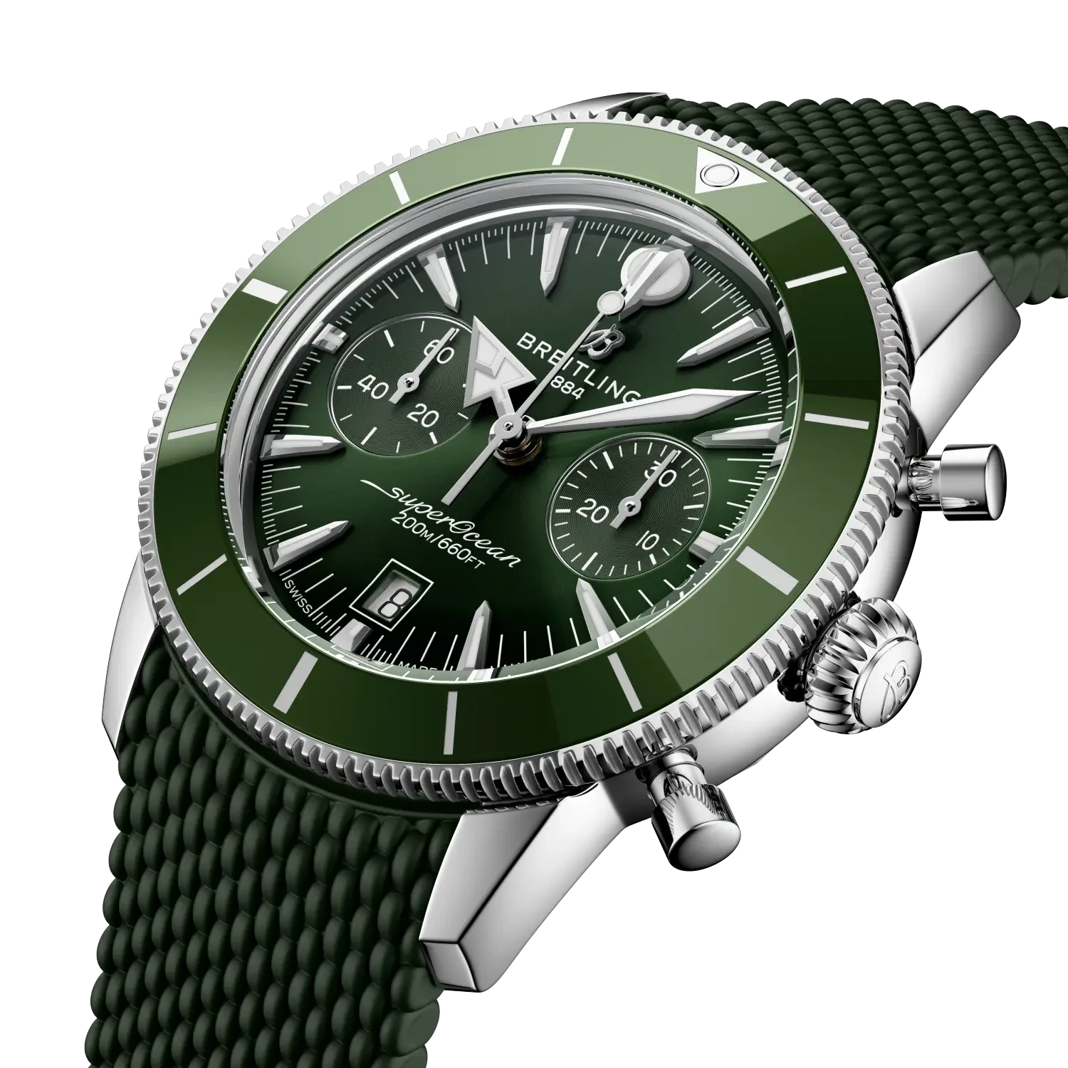 Breitling Superocean Heritage B01 Chronograph 42 AB0156361L1S1 — 3/4 pohľad