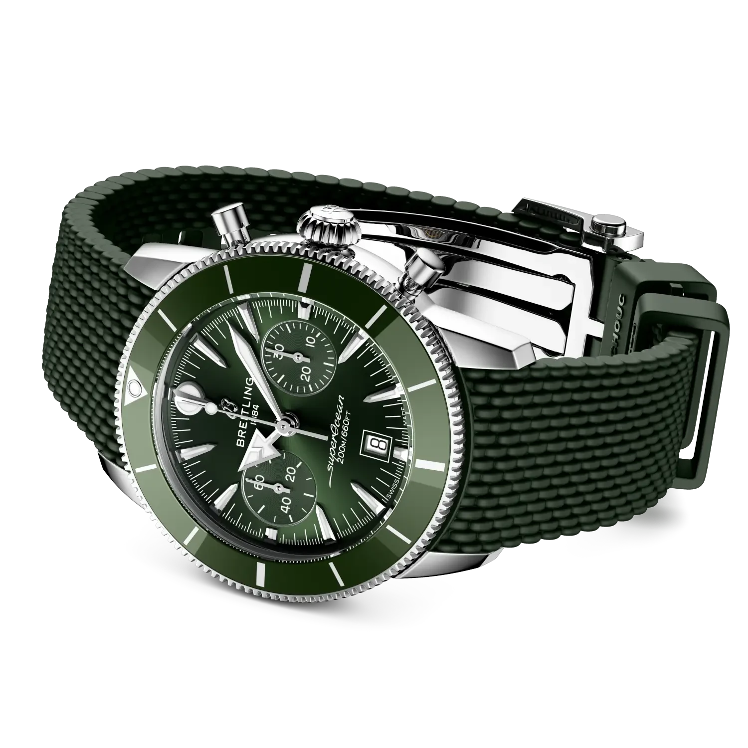 Breitling Superocean Heritage B01 Chronograph 42 AB0156361L1S1 — bočný profil
