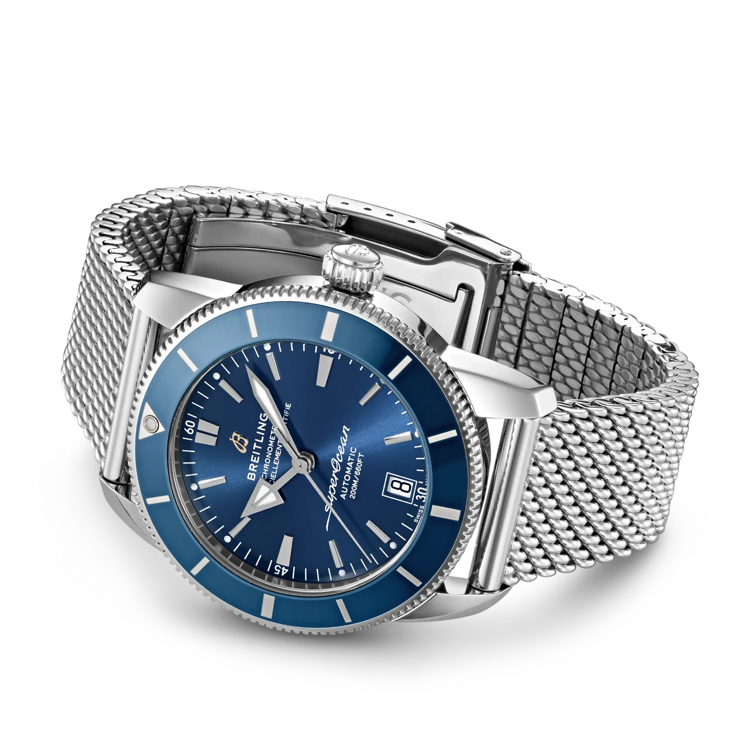 Breitling Superocean Heritage B20 Automatic 42 AB2010161C1A1 — bočný profil