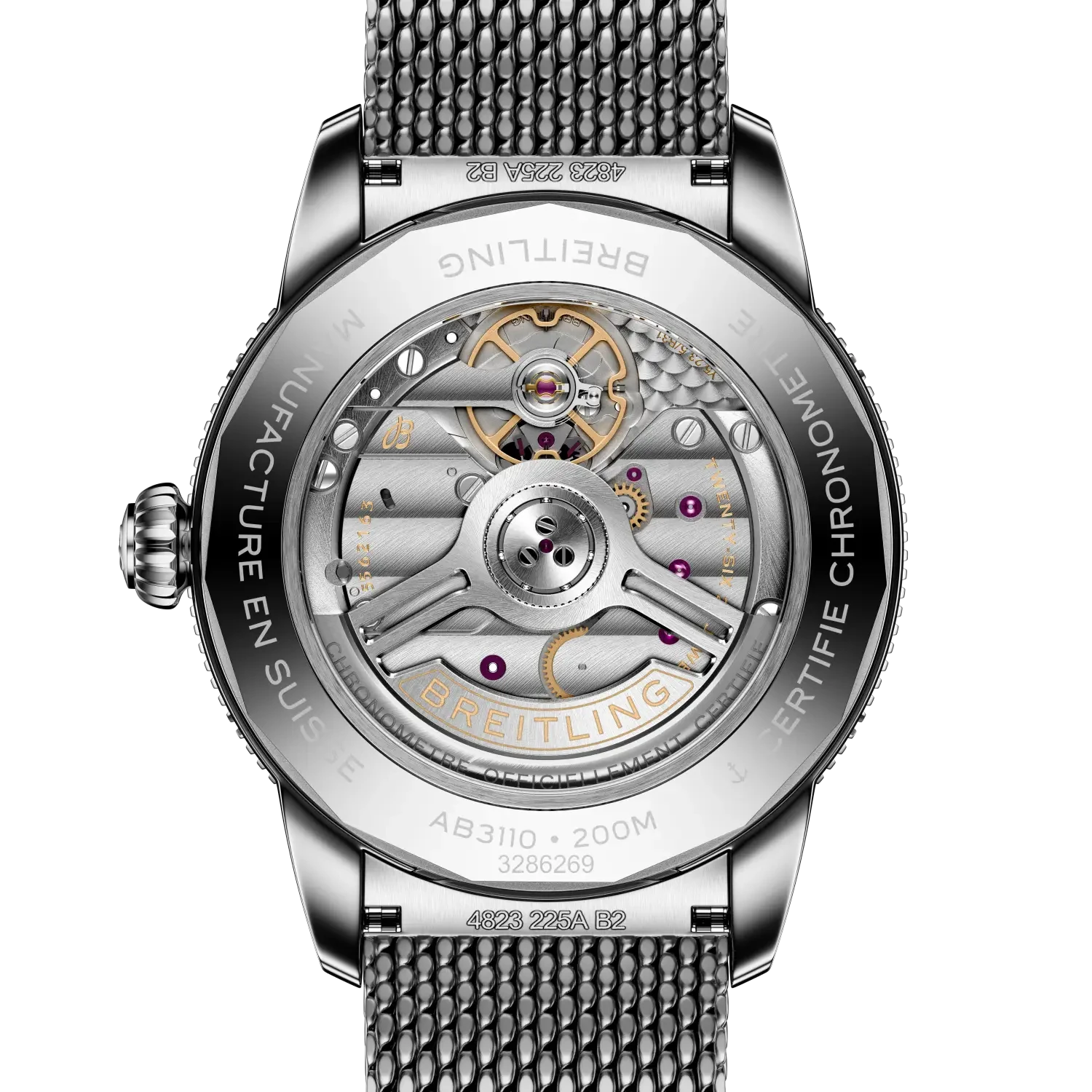 Breitling Superocean Heritage B31 Automatic 40 AB3110241B1A1 — zadná strana