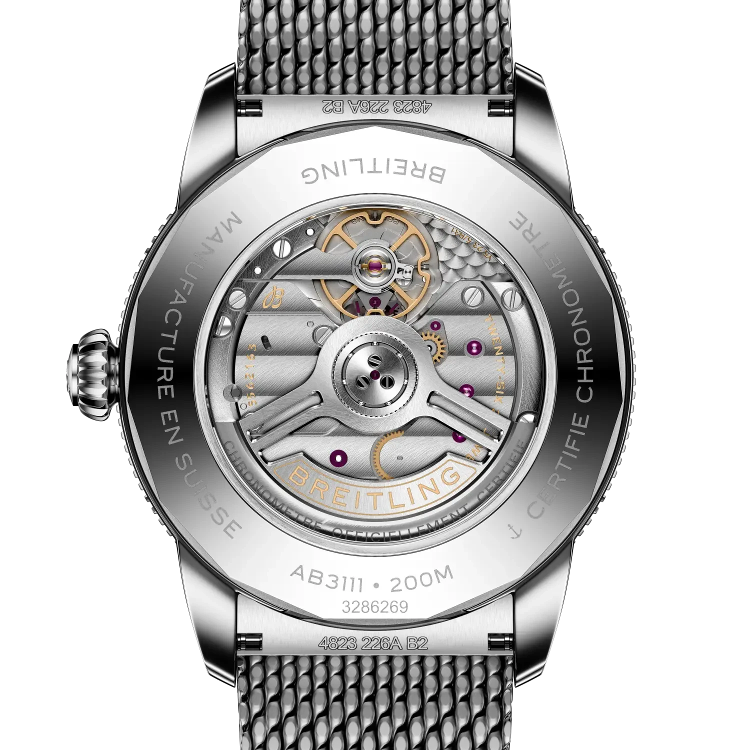 Breitling Superocean Heritage B31 Automatic 42 AB3111161C1A1 — zadná strana