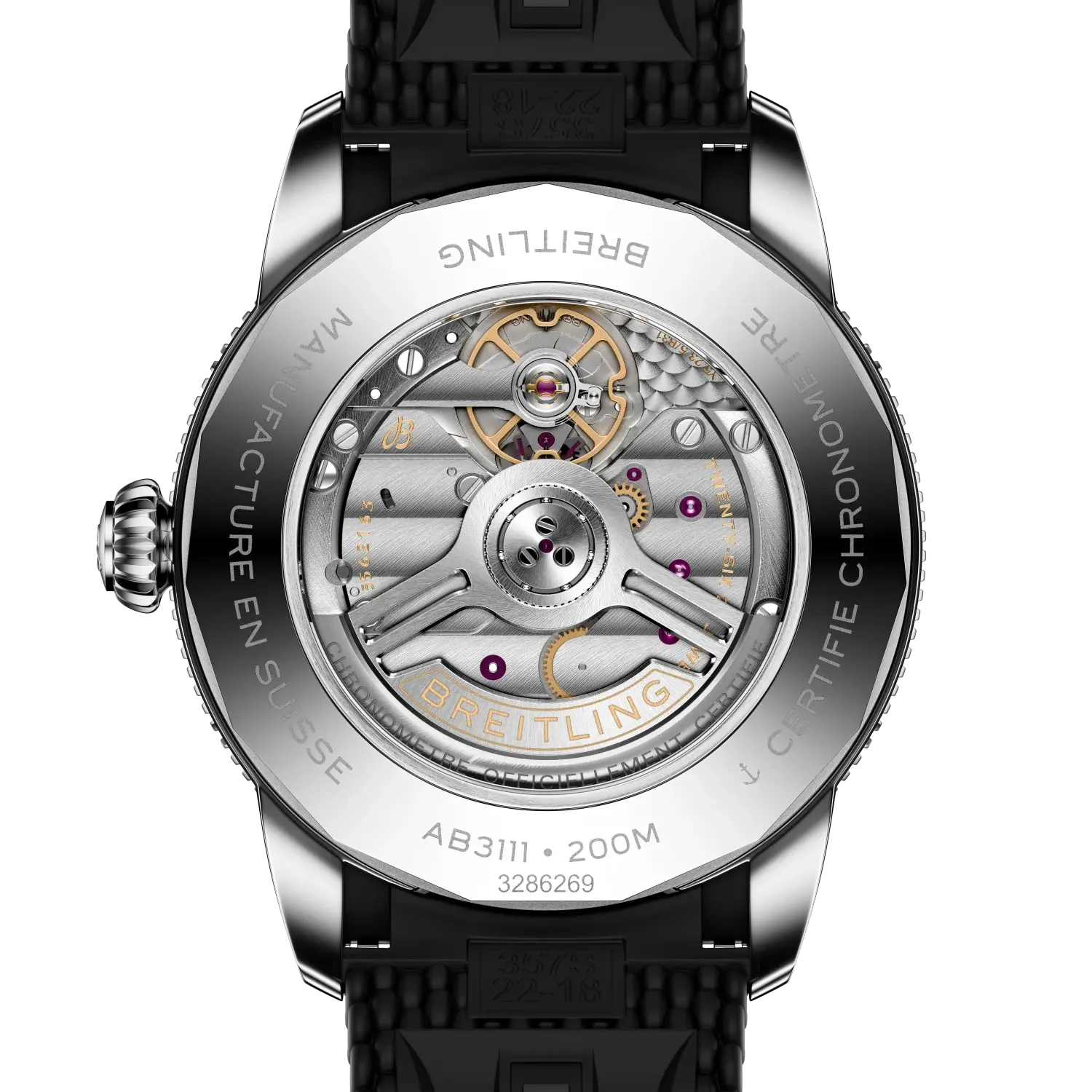 Breitling Superocean Heritage B31 Automatic 42 AB3111241B1S1 — zadná strana