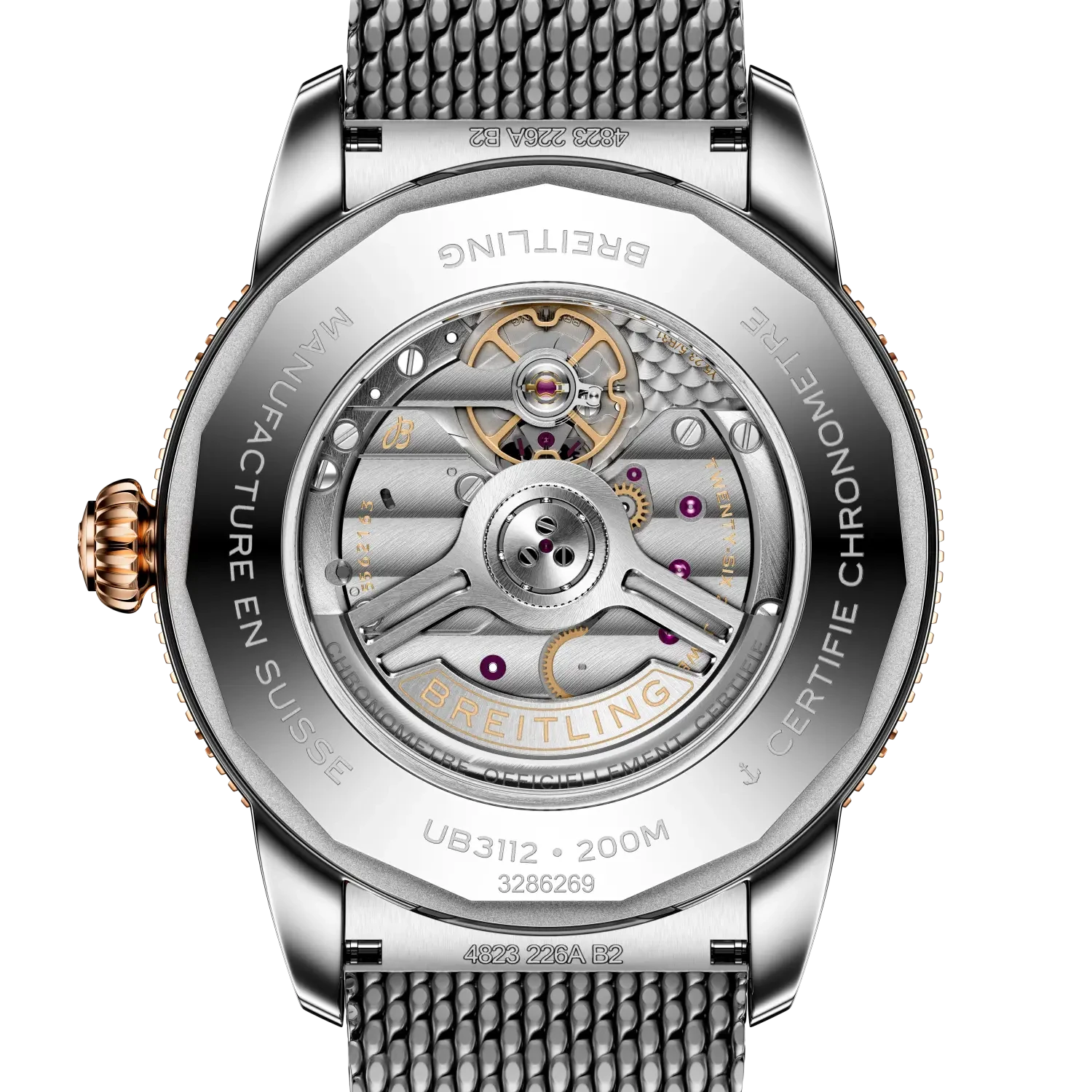 Breitling Superocean Heritage B31 Automatic 44 UB3112161C1A1 — zadná strana