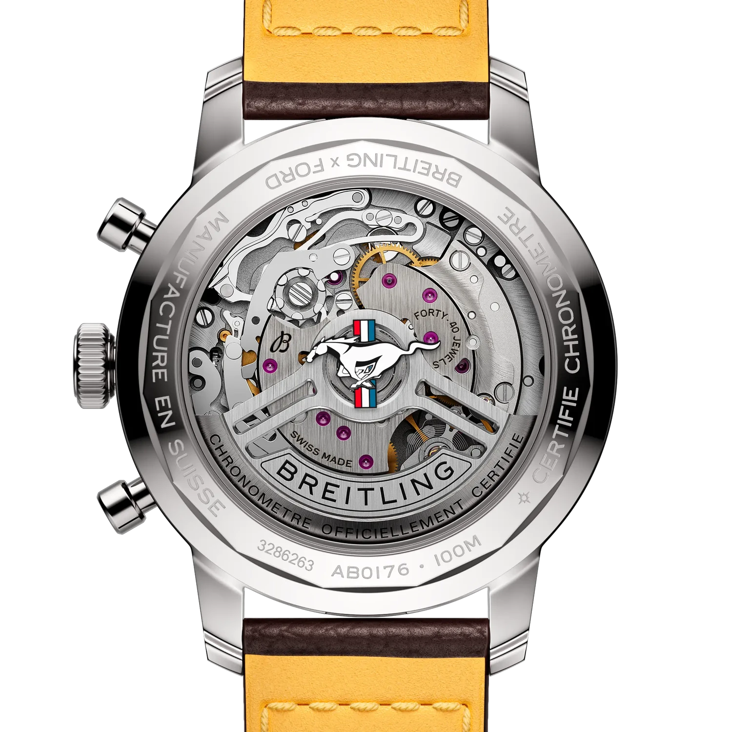 Breitling Top Time B01 Ford Mustang AB01762A1L1X1 — zadná strana