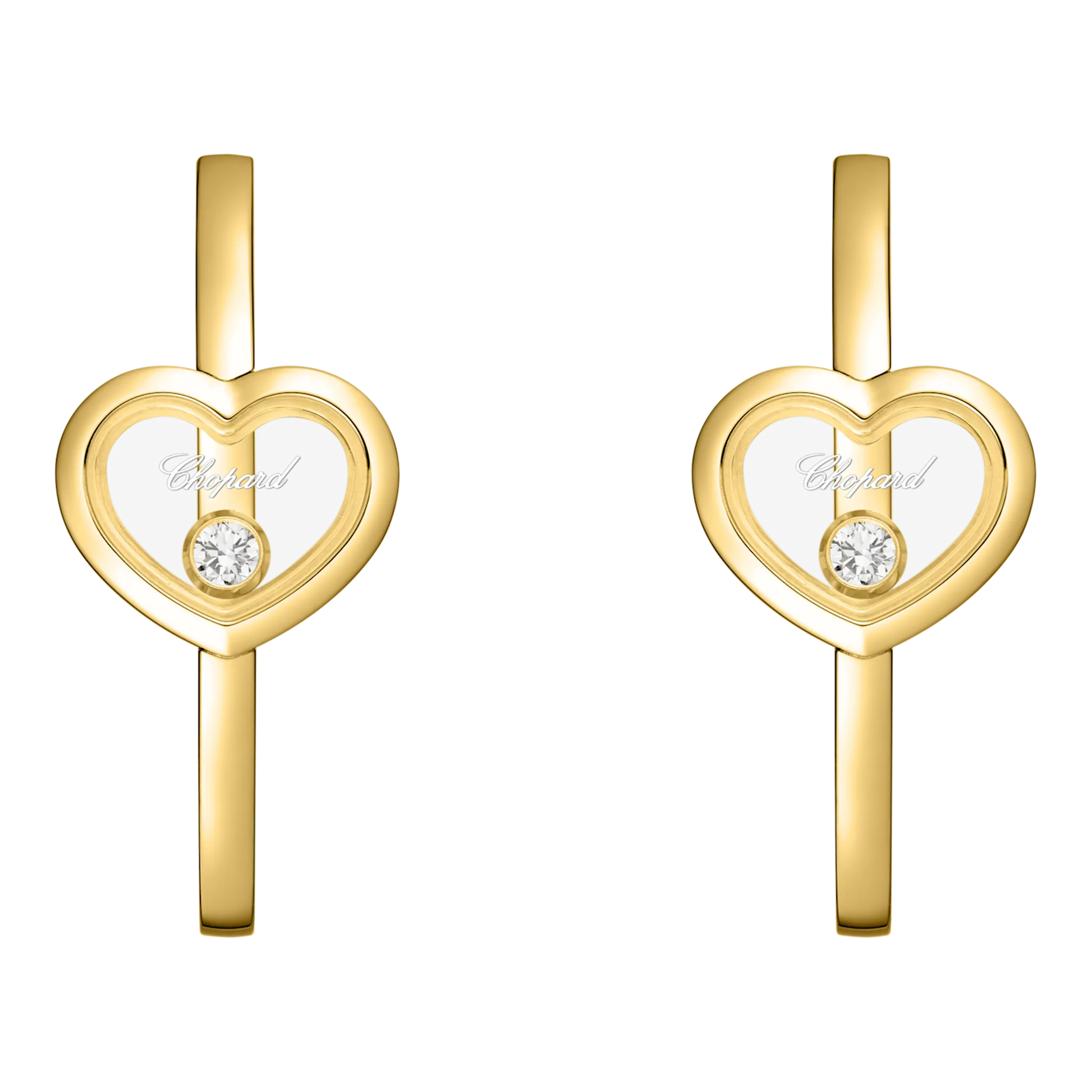 Náušnice Chopard Happy Diamonds Icons