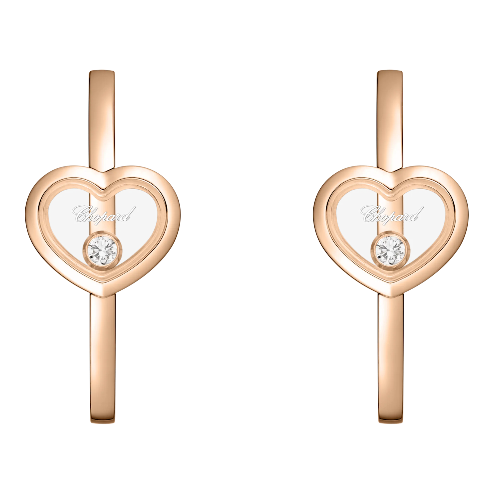 Náušnice Chopard Happy Diamonds Icons