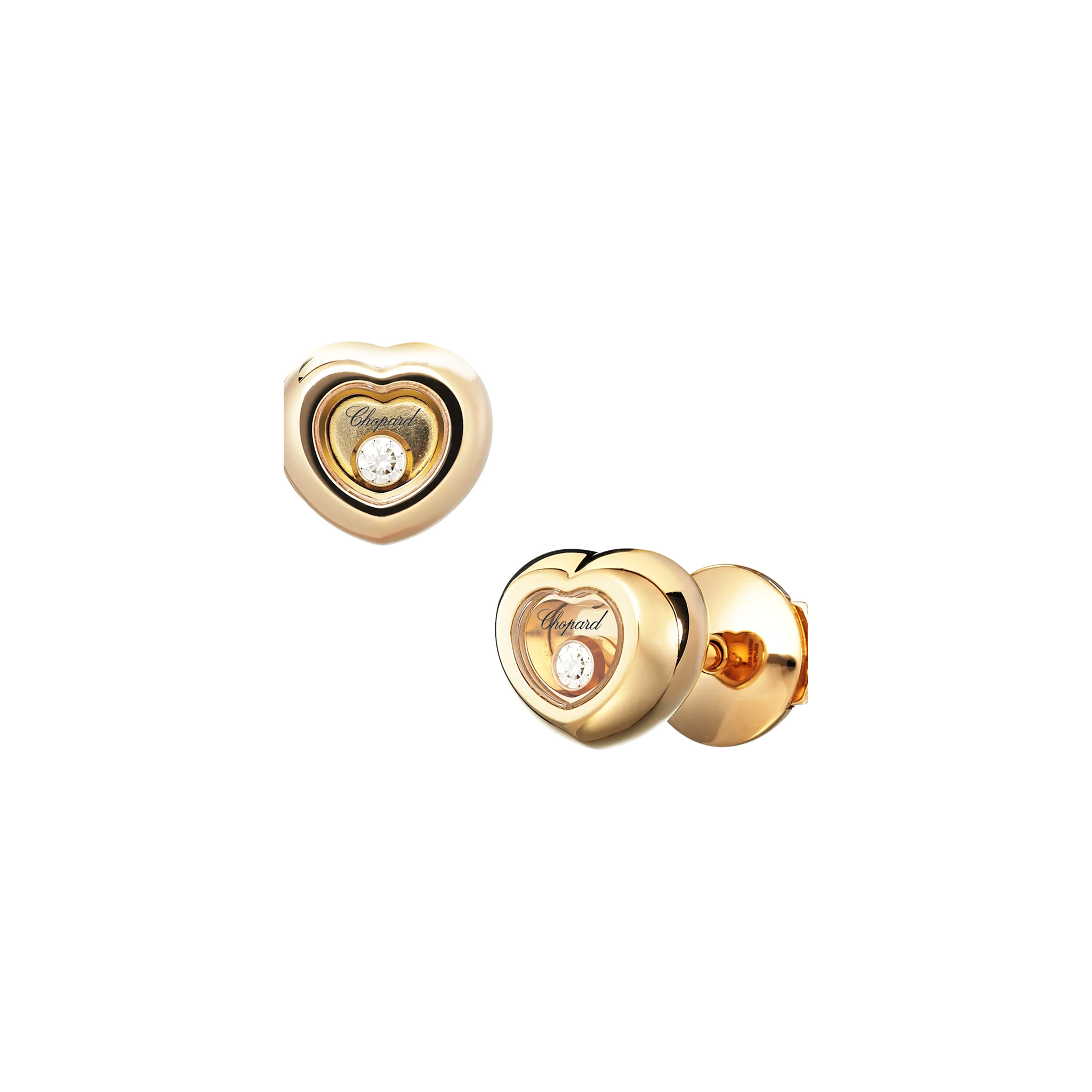 Náušnice Chopard Happy Diamonds