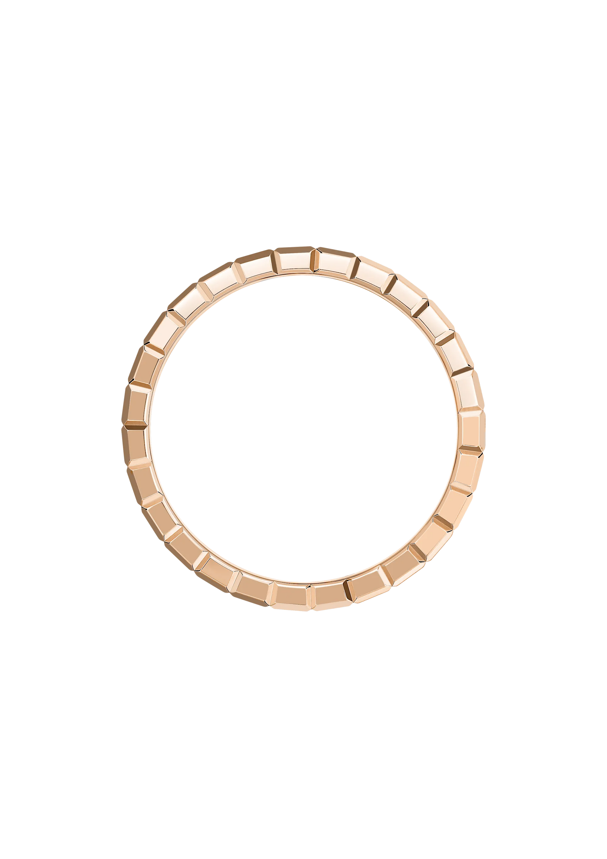 Chopard Ice Cube Ring, ethical rose gold, diamonds
