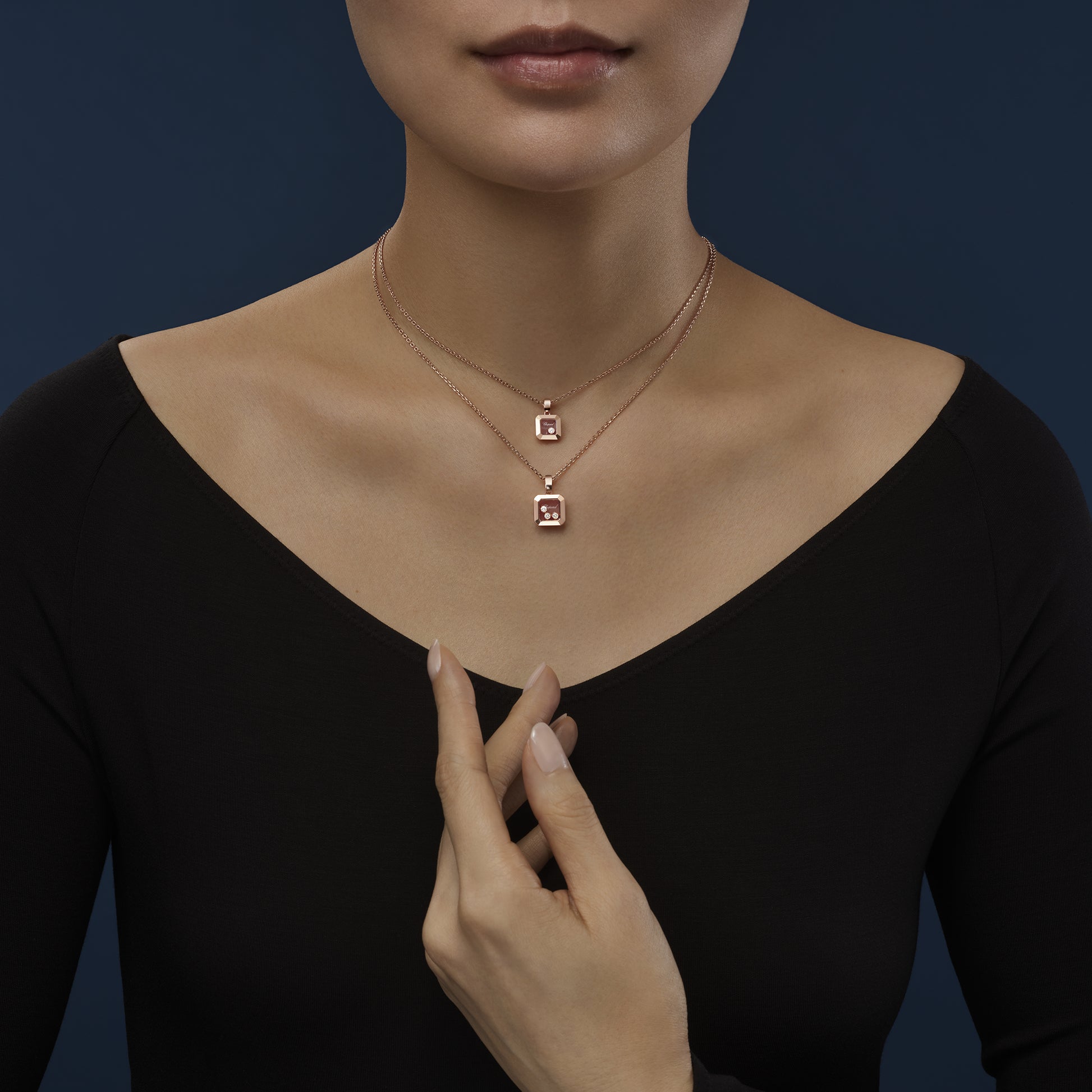 Náhrdelník Chopard Happy Diamonds - 5