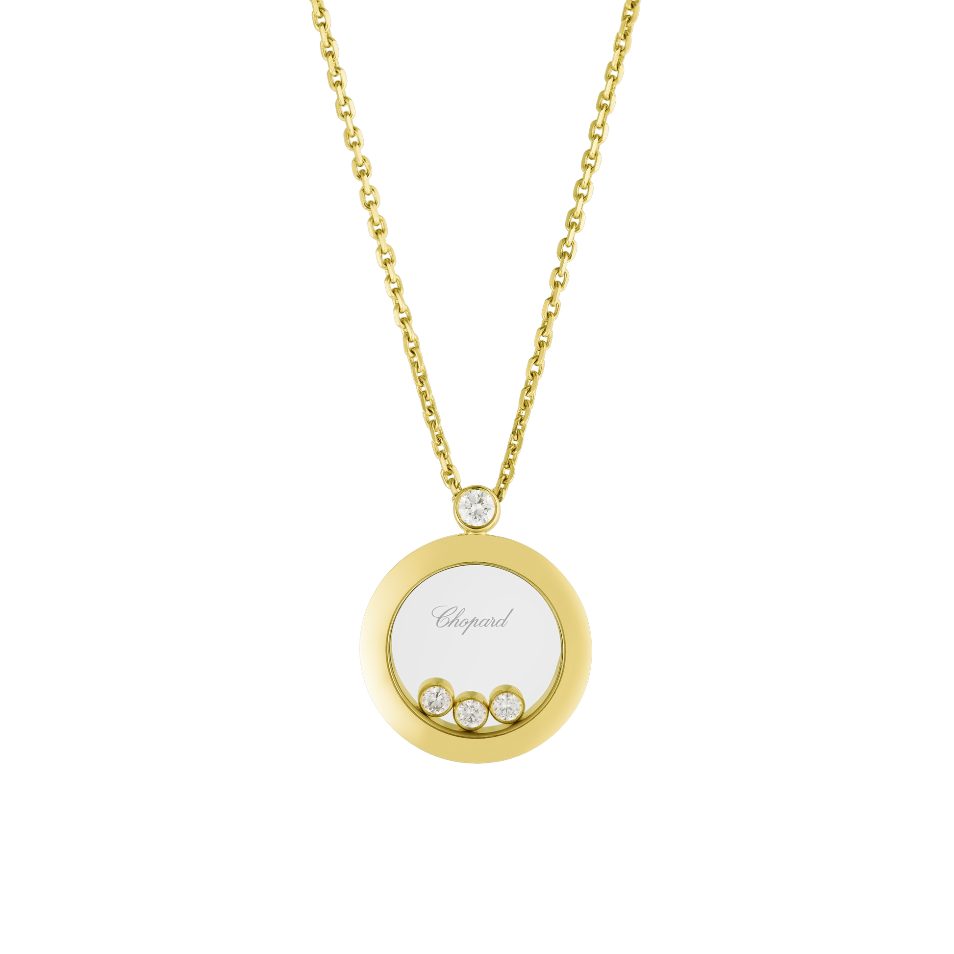 Náhrdelník Chopard Happy Diamonds Icons Yellow Gold Pendant - 1