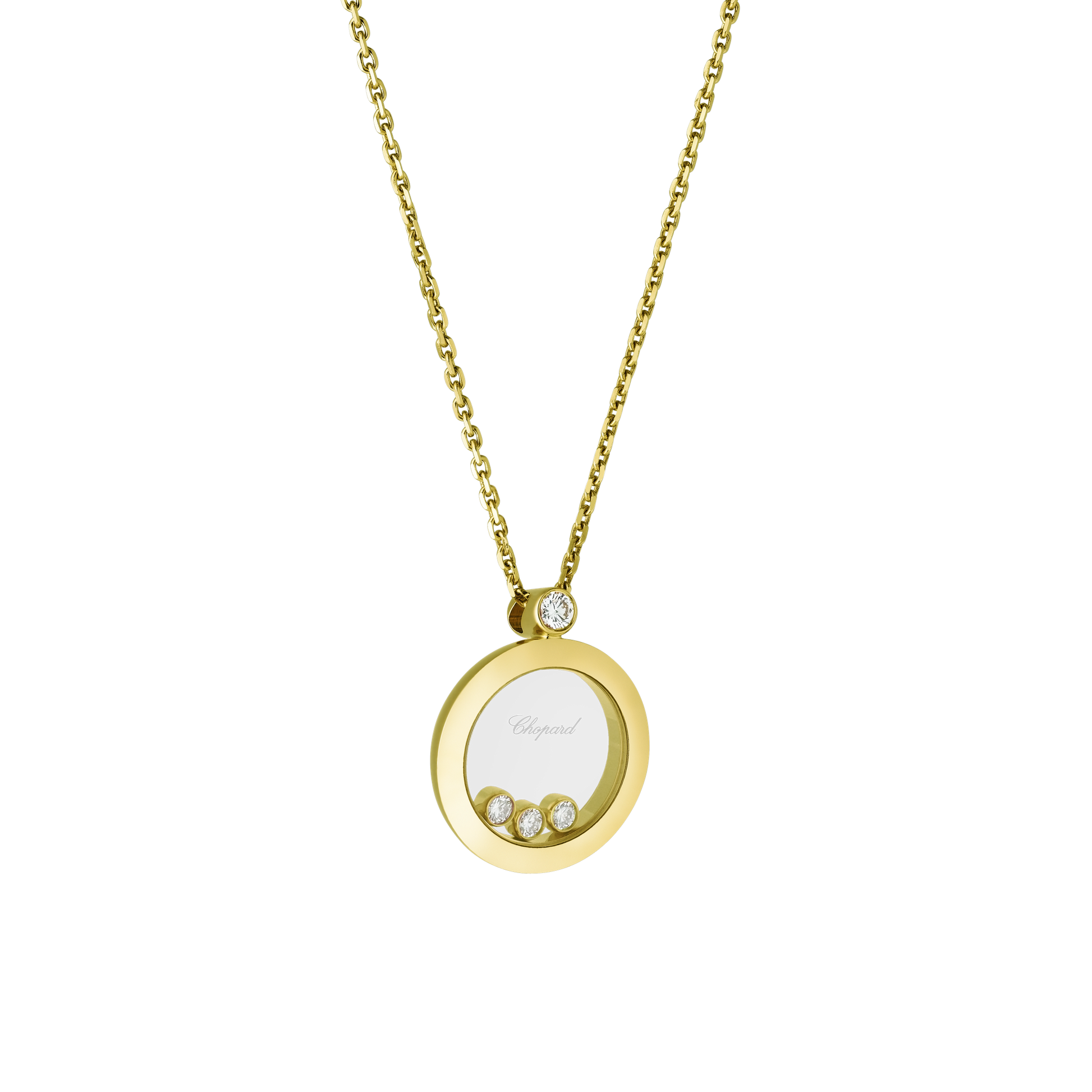 Náhrdelník Chopard Happy Diamonds Icons Yellow Gold Pendant - 2