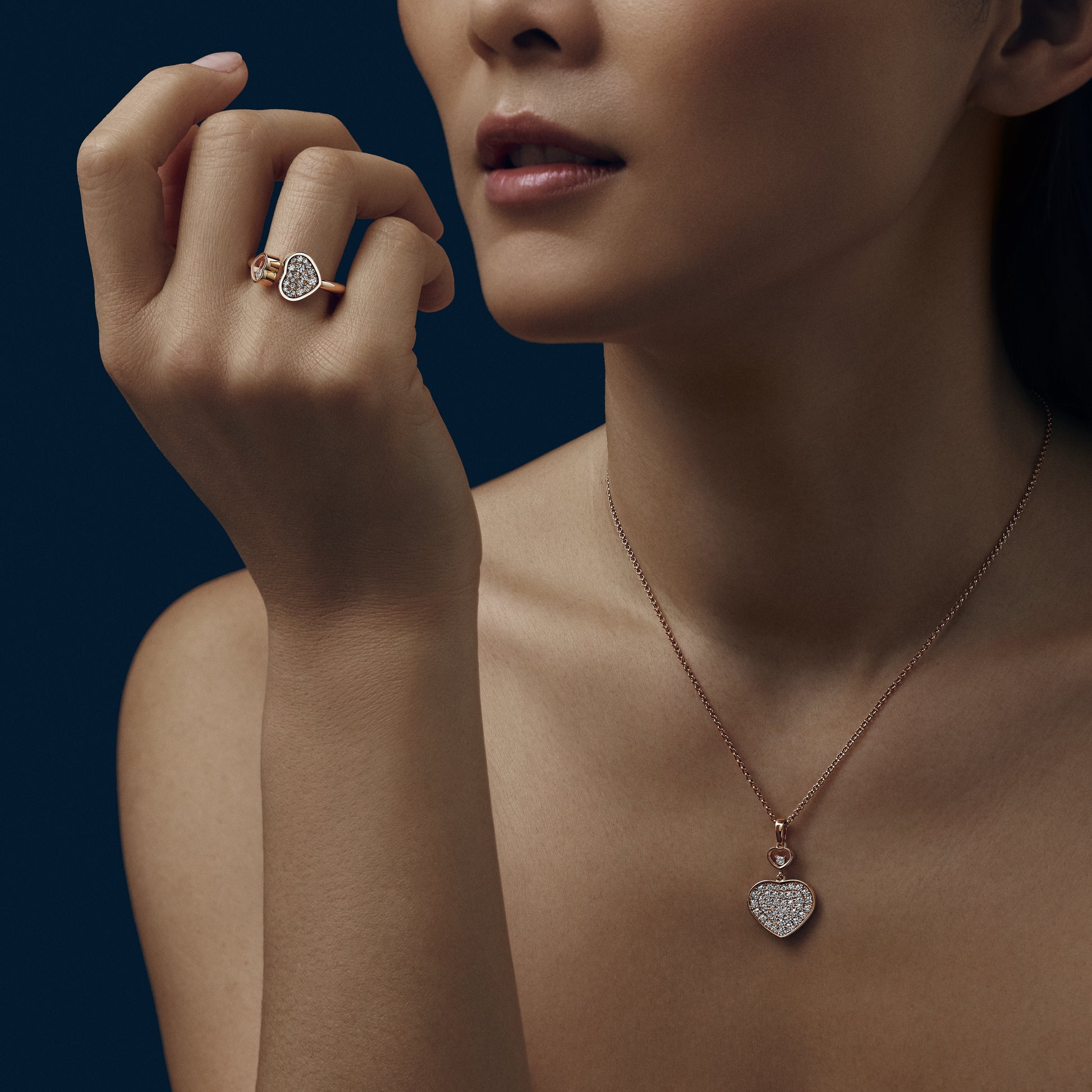 Náhrdelník Chopard Happy Diamonds Icon - 5