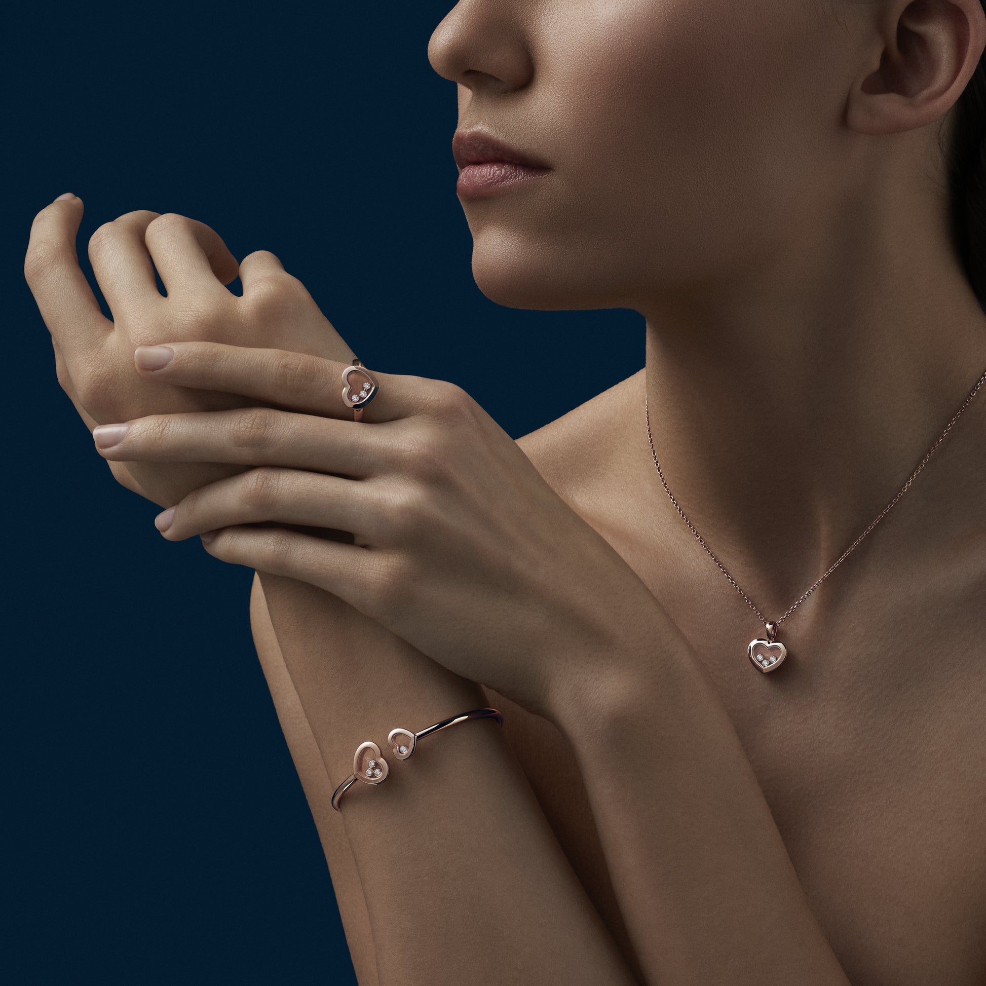 Náhrdelník Chopard Happy Diamonds Icon - 5