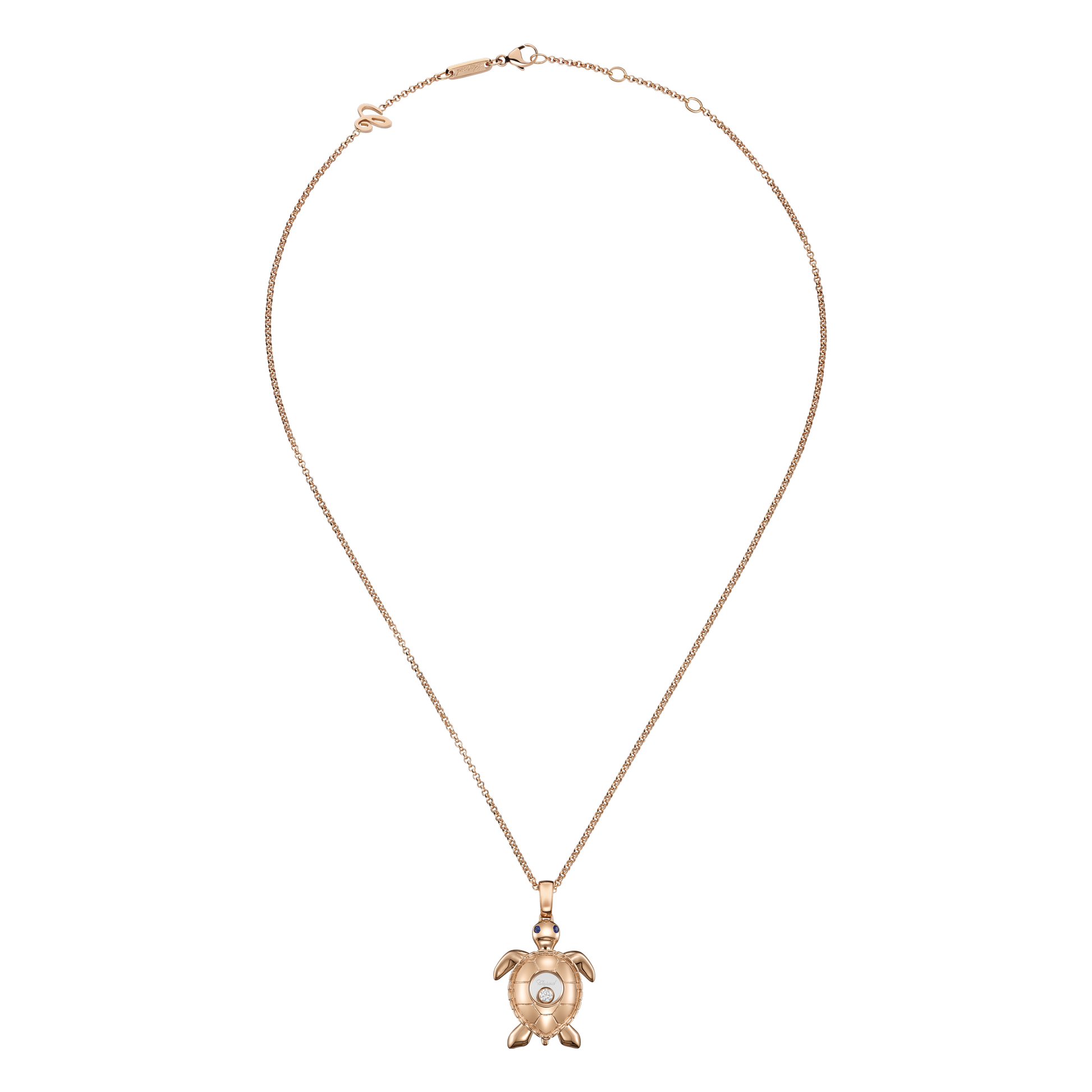Náhrdelník Chopard Happy Diamonds Turtle - 3