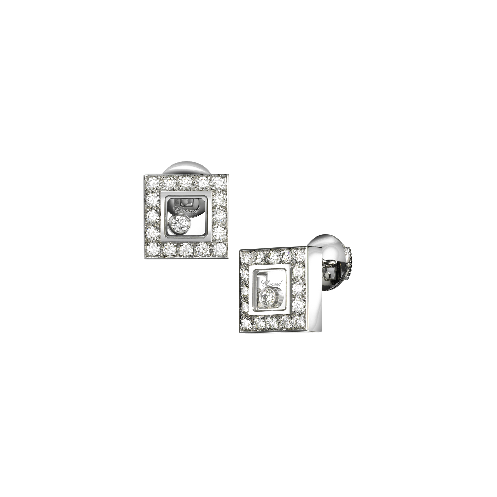 Náušnice Chopard Happy Diamonds Icon - 1