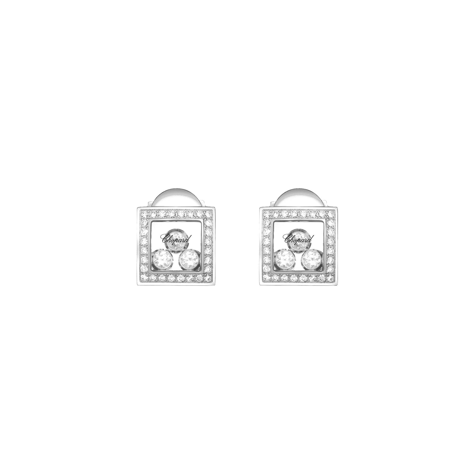 Náušnice Chopard Happy Diamonds Icon - 3