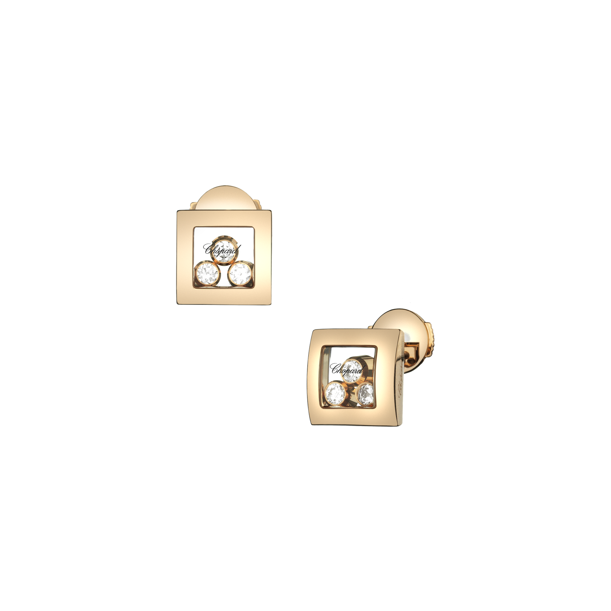 Náušnice Chopard Happy Diamonds Icon - 1