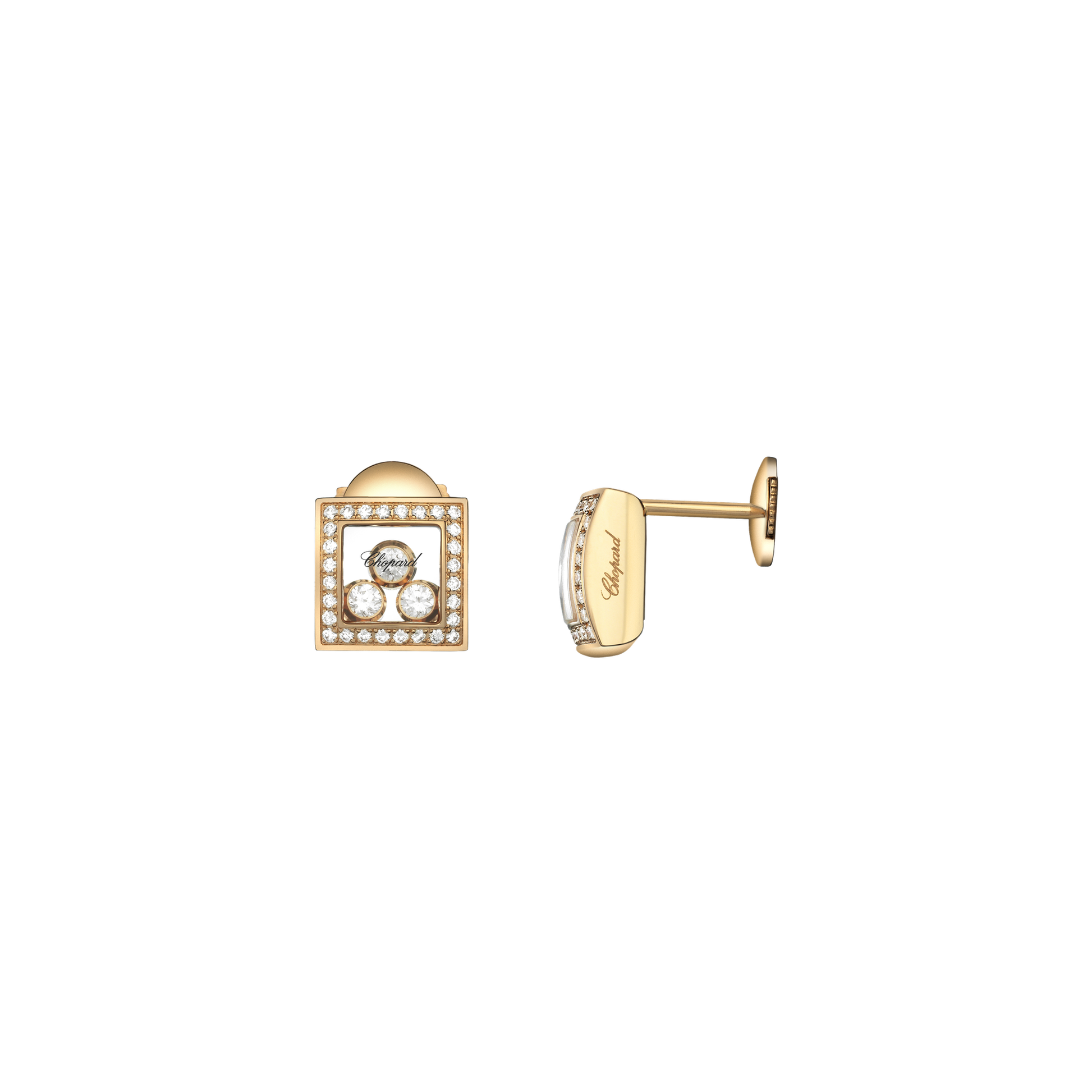 Náušnice Chopard Happy Diamonds Icon - 2
