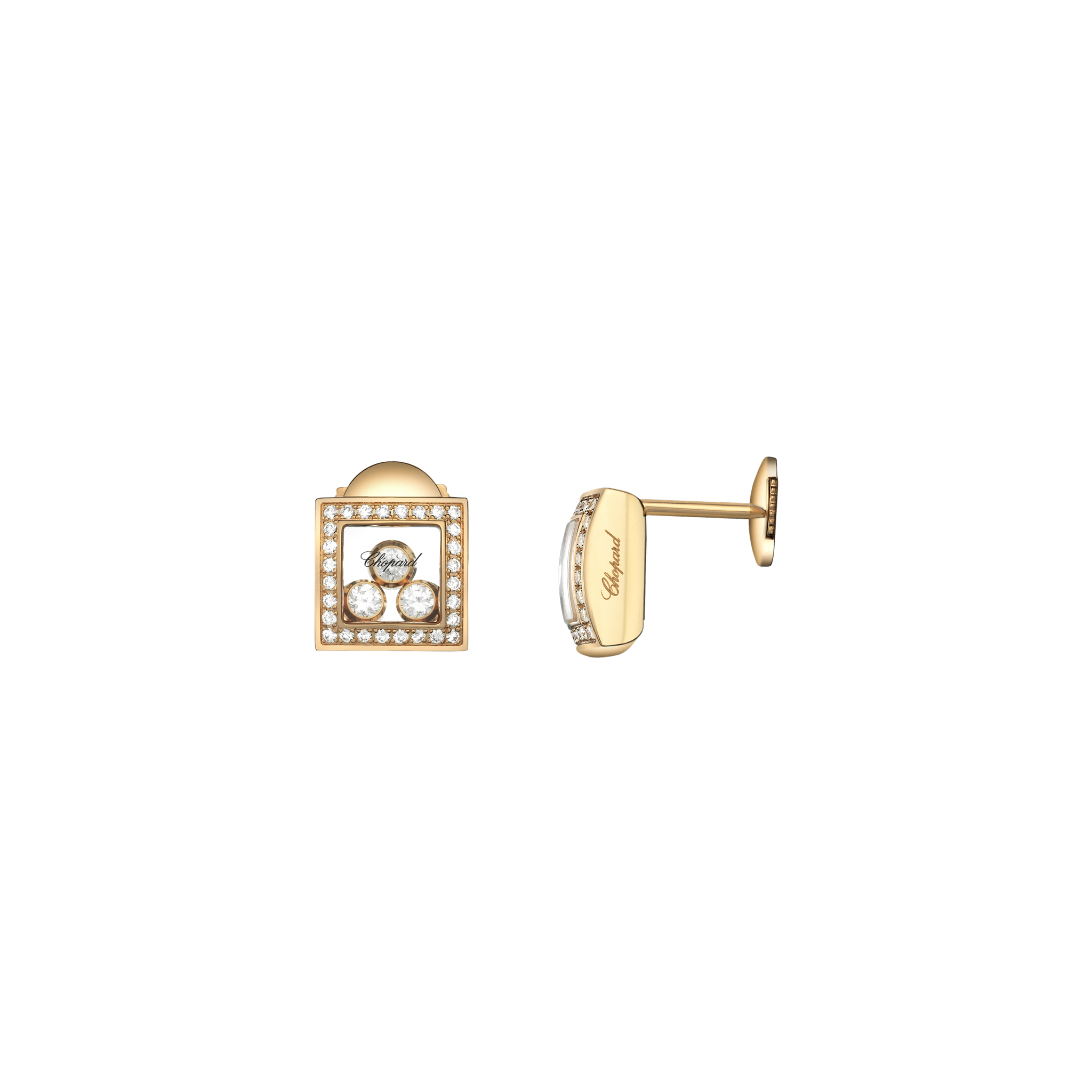 Náušnice Chopard Happy Diamonds Icon - 2