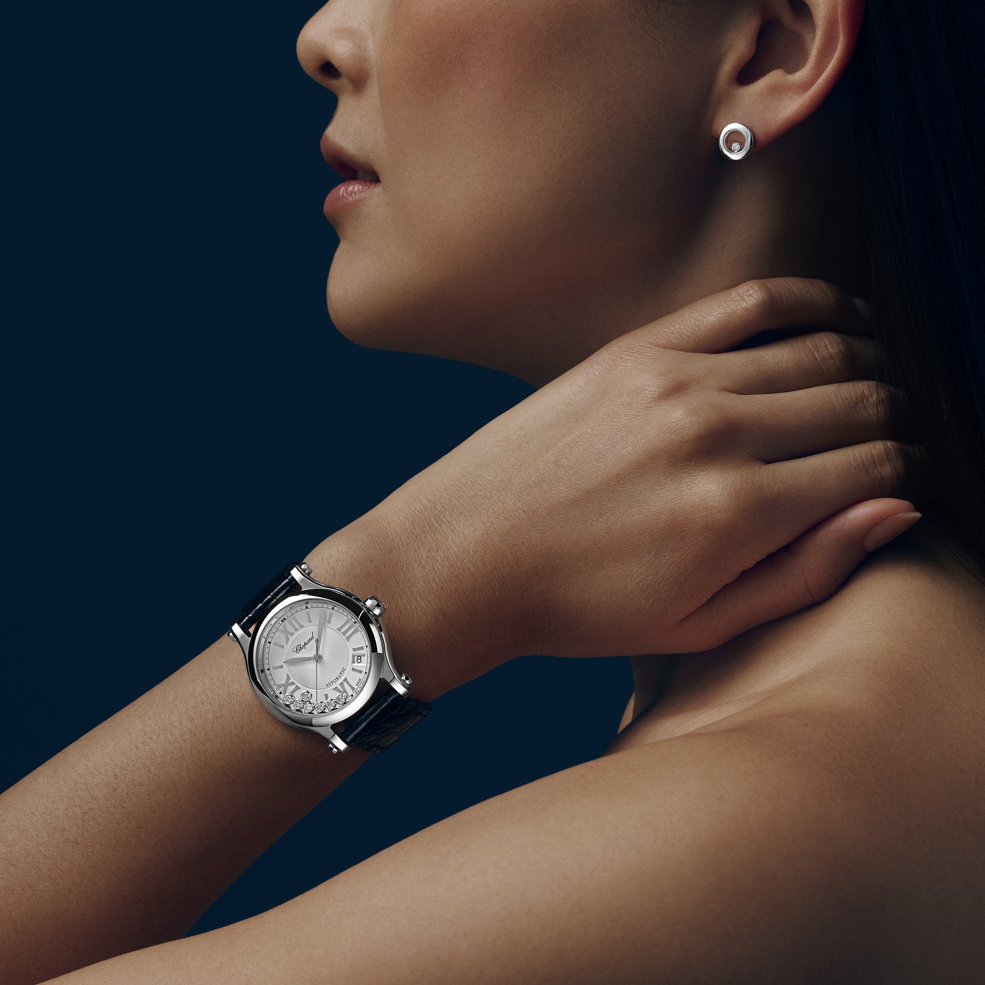 Náušnice Chopard Happy Diamonds Icon - 5